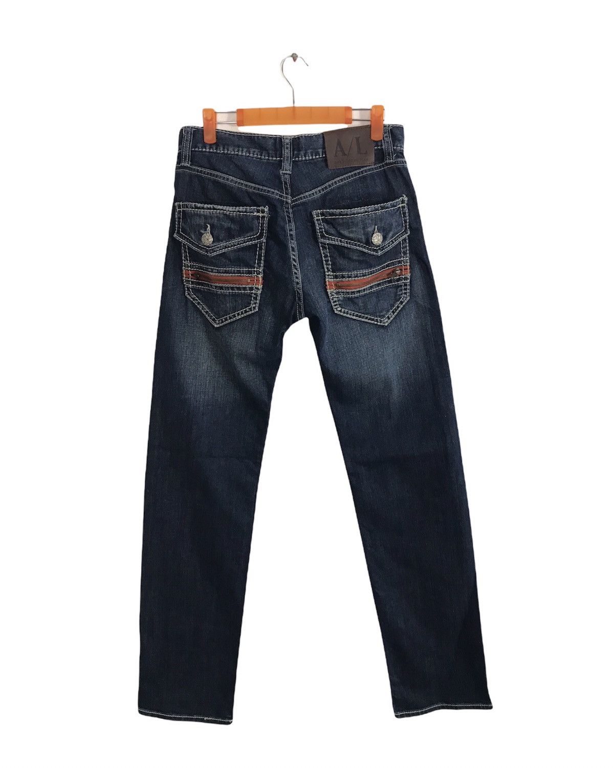 Japanese Brand × Vintage Vintage Anti Label Jeans Indigo design Size US 30 / EU 46 - 2 Thumbnail