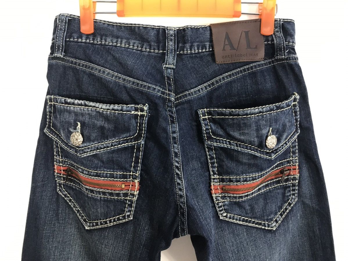 Japanese Brand × Vintage Vintage Anti Label Jeans Indigo design Size US 30 / EU 46 - 11 Thumbnail