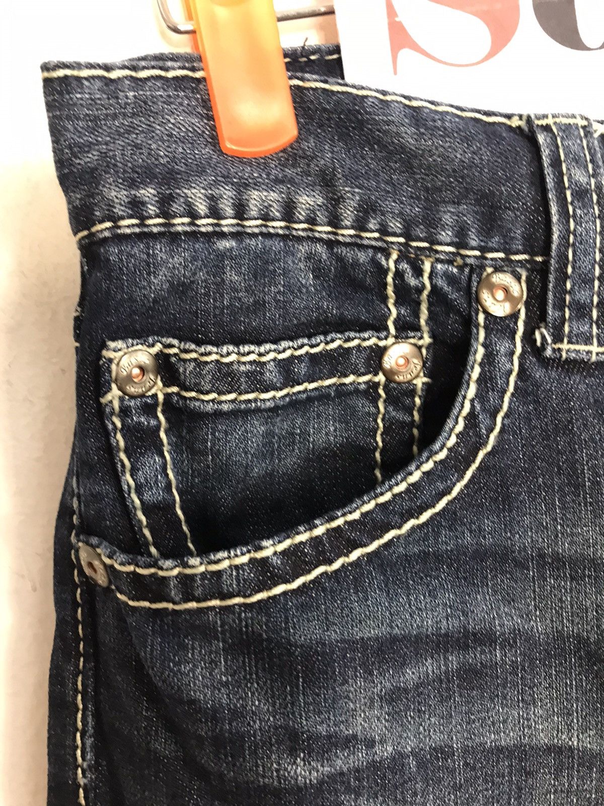 Japanese Brand × Vintage Vintage Anti Label Jeans Indigo design Size US 30 / EU 46 - 8 Thumbnail