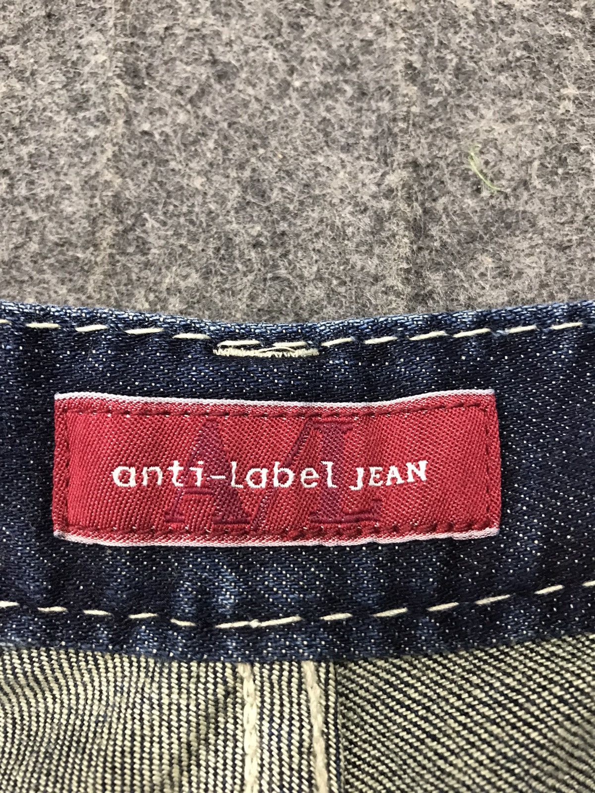 Japanese Brand × Vintage Vintage Anti Label Jeans Indigo design Size US 30 / EU 46 - 15 Thumbnail
