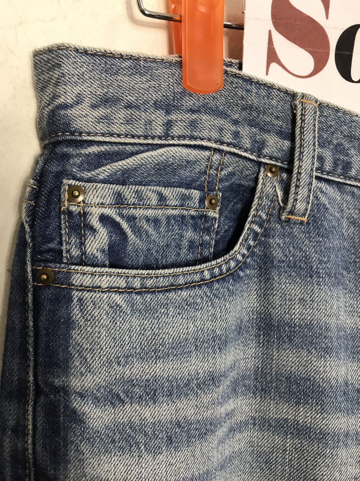 Japanese Brand Vintage Japanese Brand Selvedge Denim Jeans Size US 30 / EU 46 - 5 Thumbnail