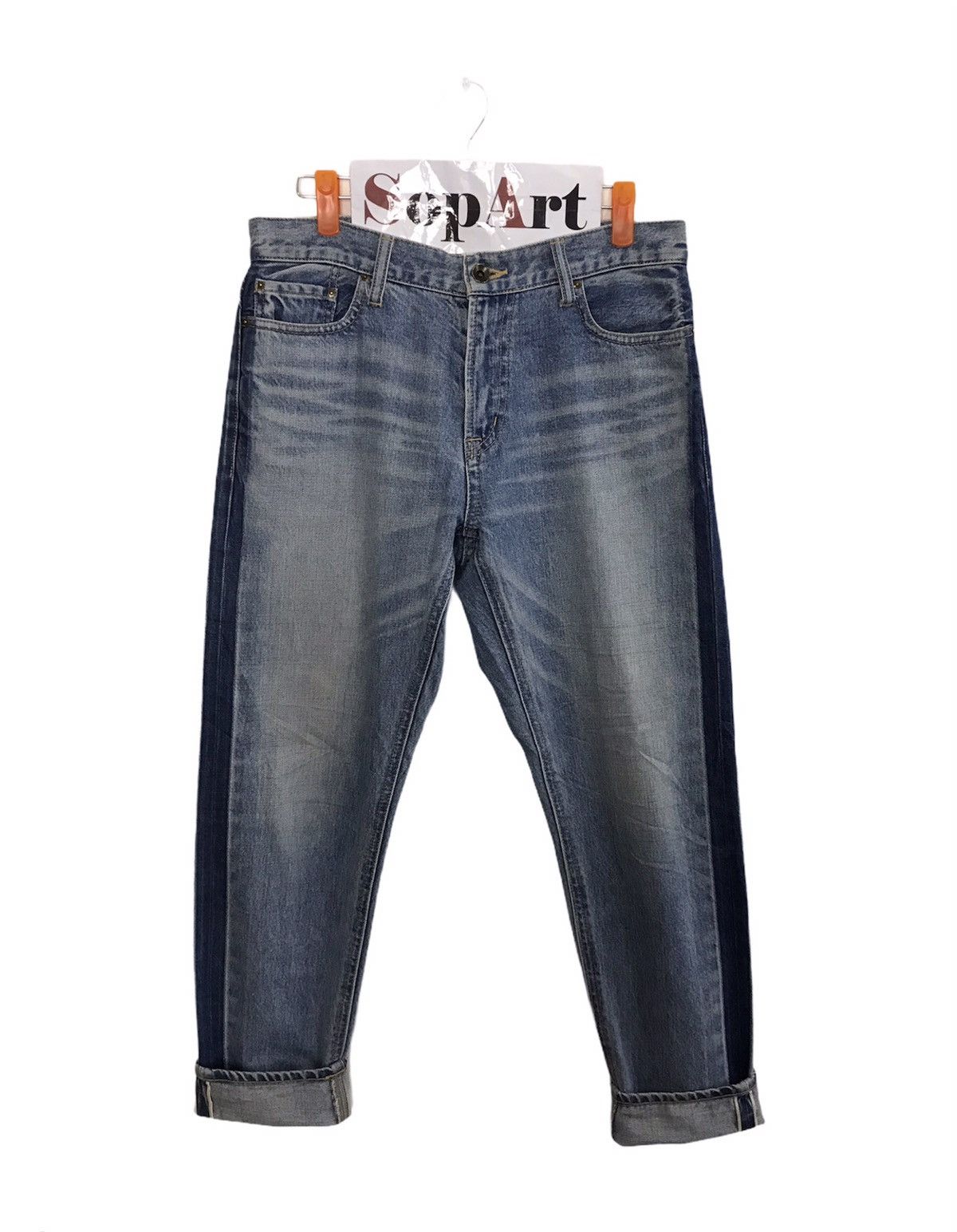 Japanese Brand Vintage Japanese Brand Selvedge Denim Jeans Size US 30 / EU 46 - 1 Thumbnail