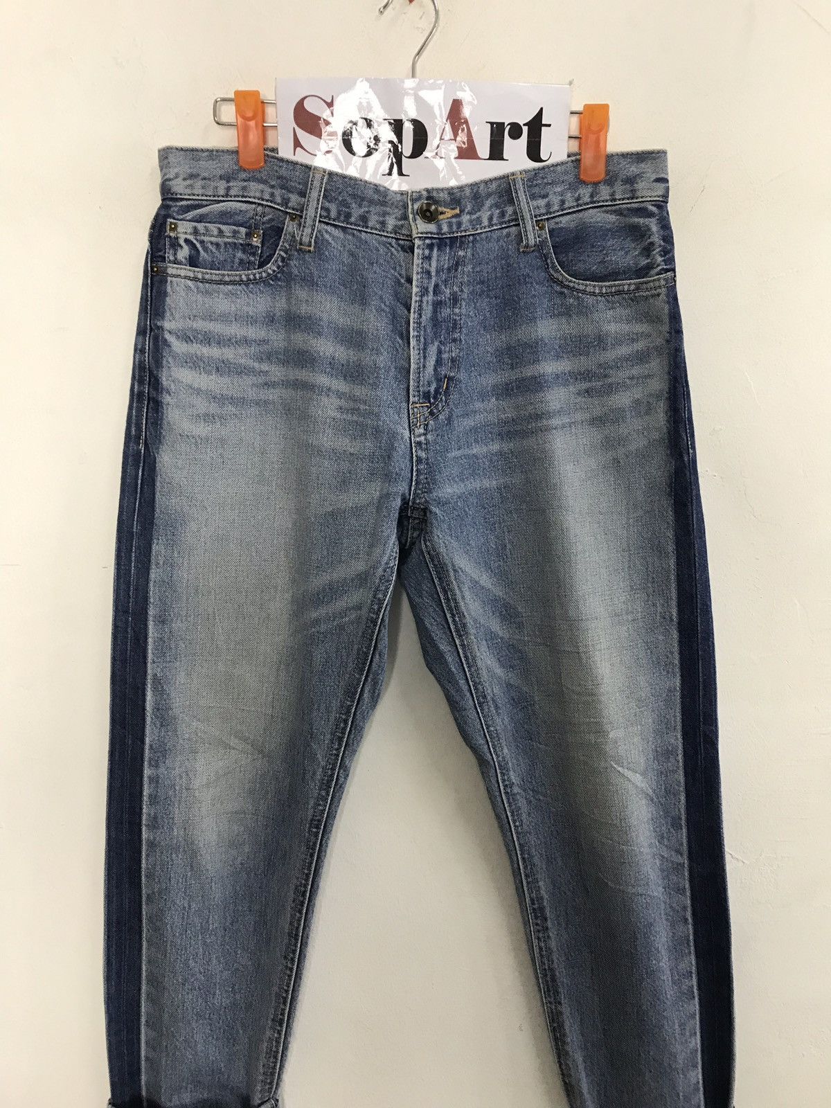 Japanese Brand Vintage Japanese Brand Selvedge Denim Jeans Size US 30 / EU 46 - 3 Thumbnail