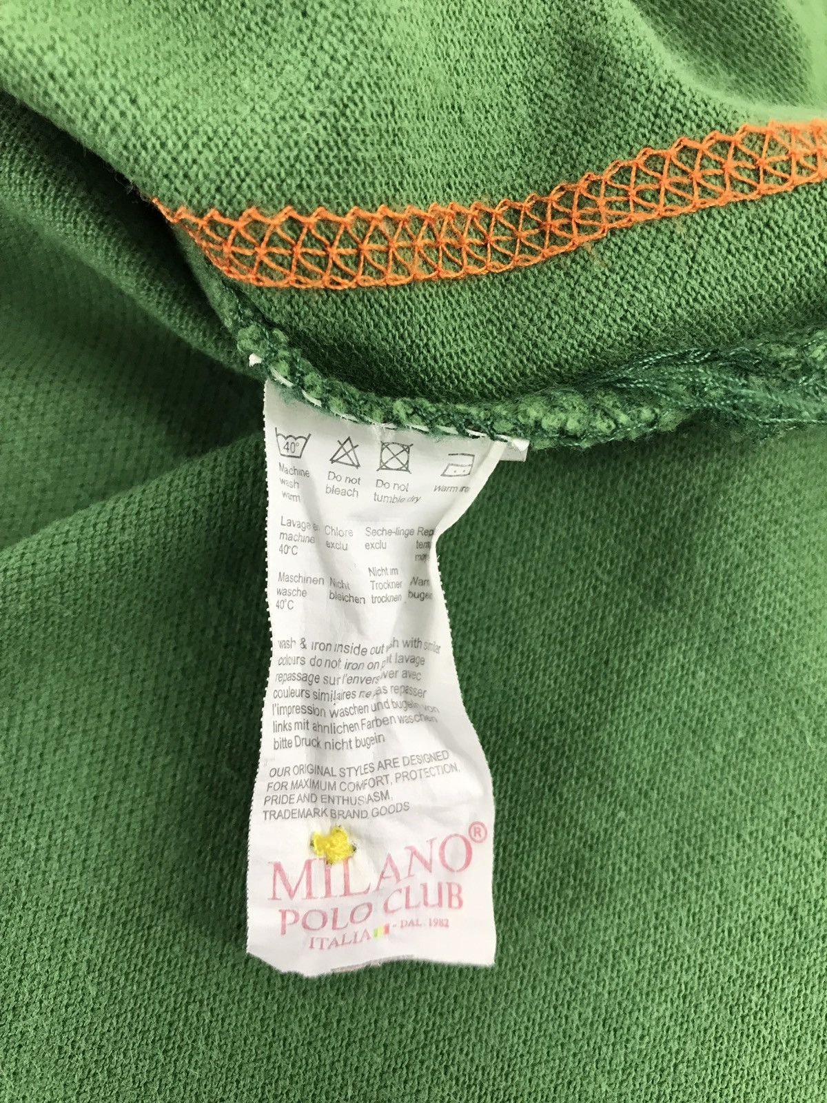 Japanese Brand Milano Polo Club Logo 82 Number Polo Rugby Tee Size US M / EU 48-50 / 2 - 8 Thumbnail
