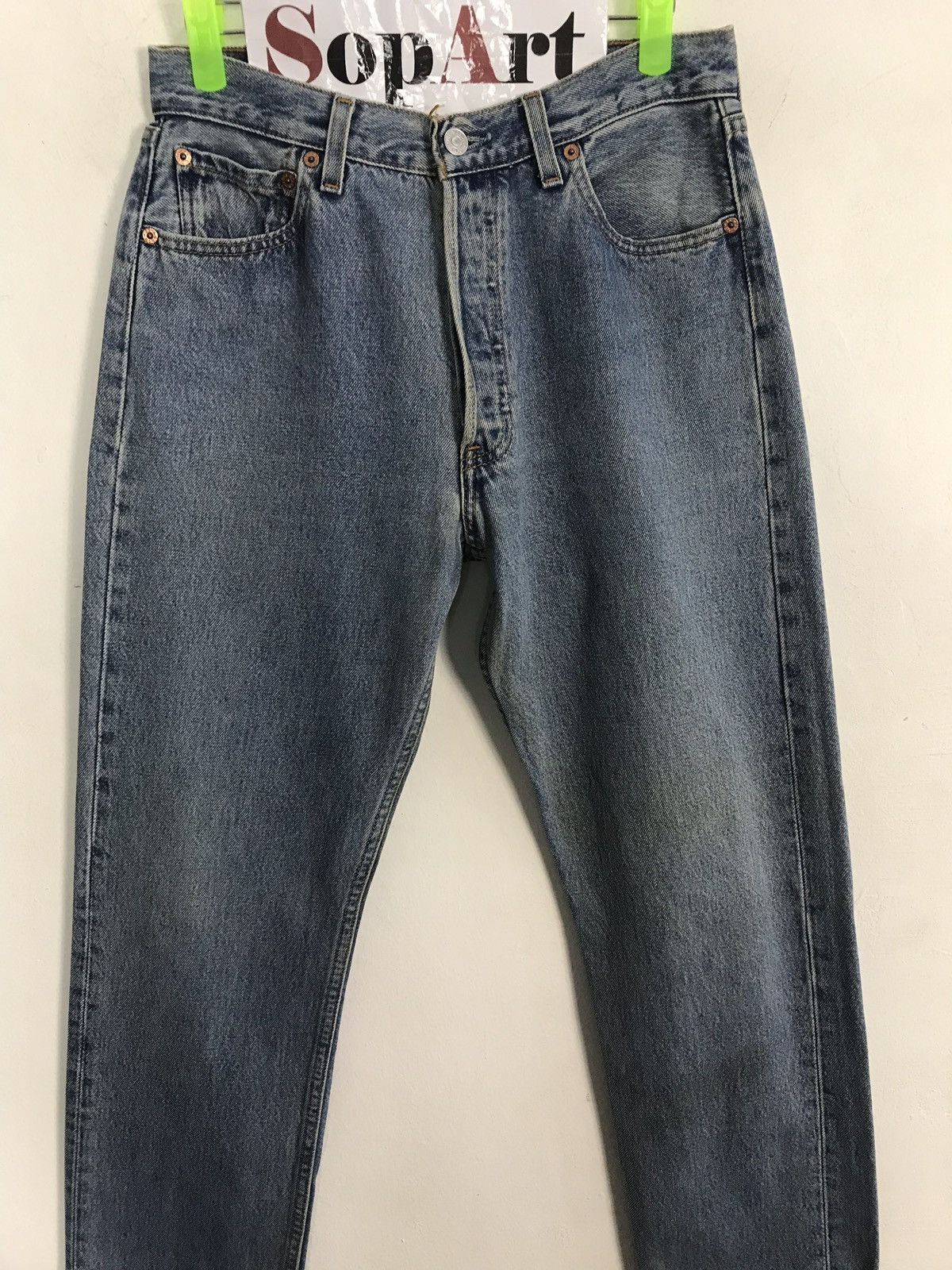 Levi's Vintage Clothing × Vintage Vintage Levi’s Classic Distressed Denim Jeans Size US 29 - 3 Thumbnail