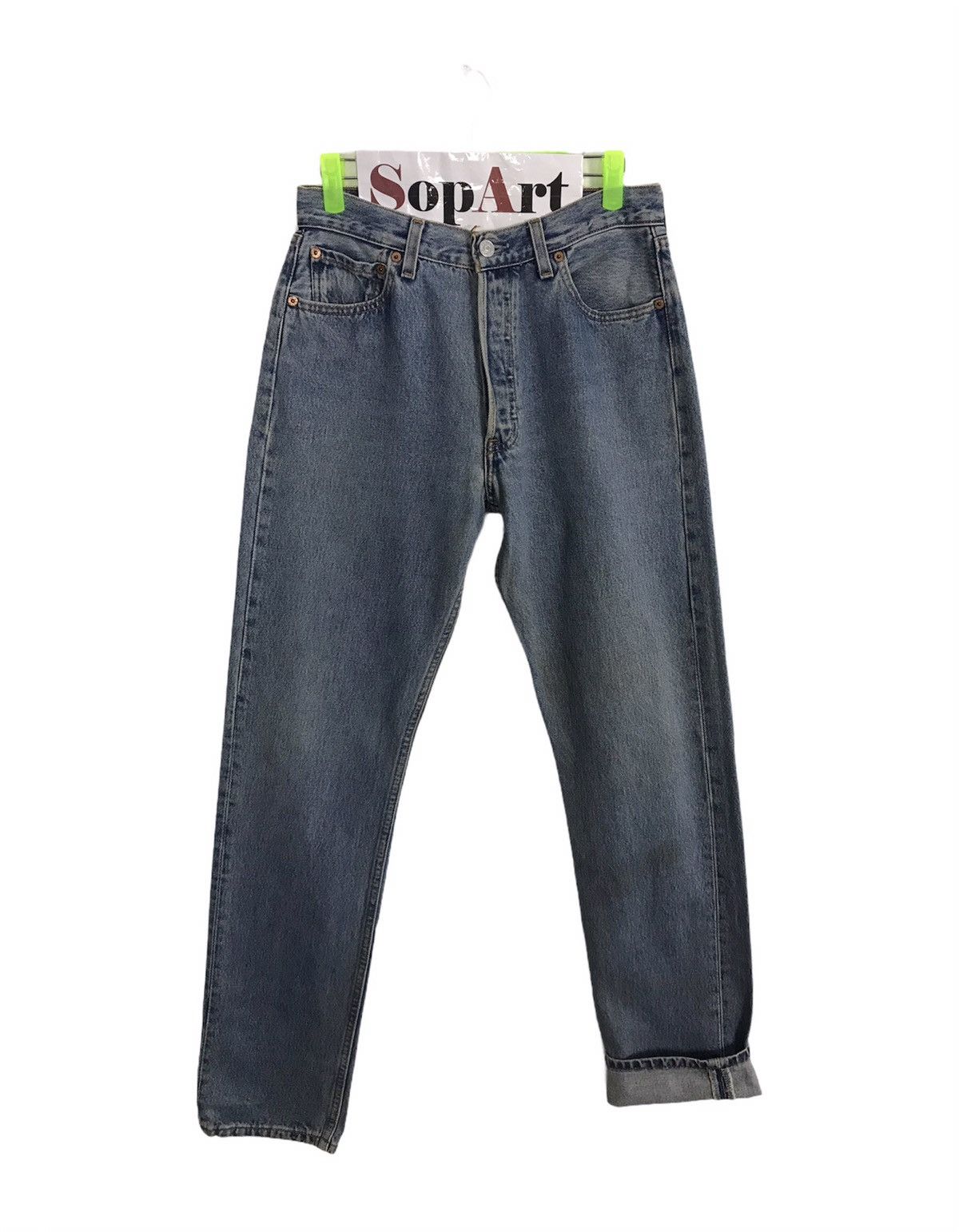 Levi's Vintage Clothing × Vintage Vintage Levi’s Classic Distressed Denim Jeans Size US 29 - 1 Thumbnail