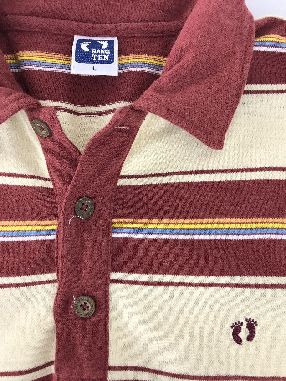 Hang Ten Hang Ten Striped Two Tone Colour Style Size US M / EU 48-50 / 2 - 4 Thumbnail