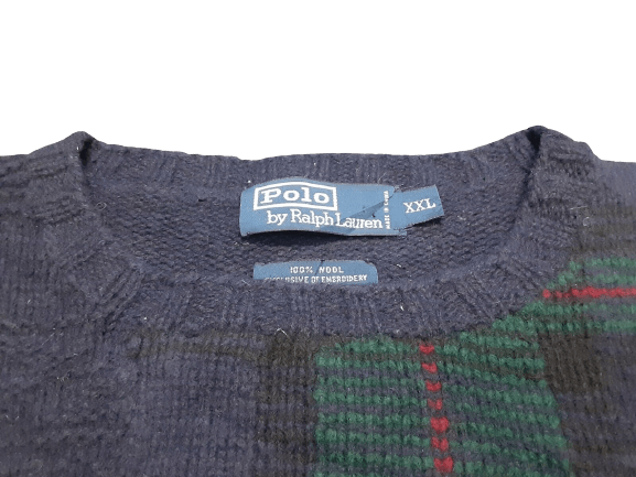 Polo Ralph Lauren Vintage Polo Ralph Lauren 9/11 FDNY Tribute Patchwork Knit Size US XXL / EU 58 / 5 - 12 Thumbnail