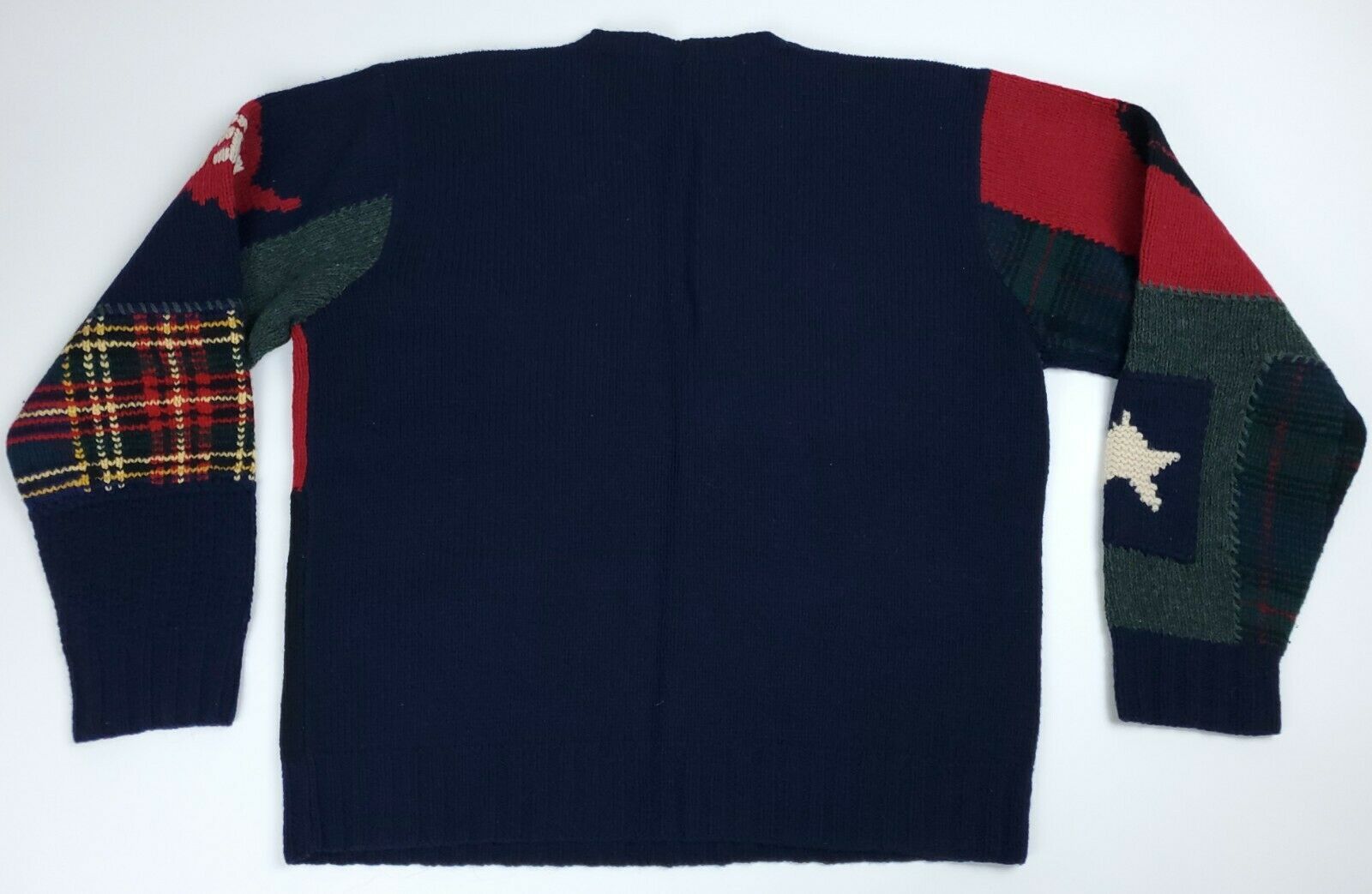 Polo Ralph Lauren Vintage Polo Ralph Lauren 9/11 FDNY Tribute Patchwork Knit Size US XXL / EU 58 / 5 - 7 Thumbnail
