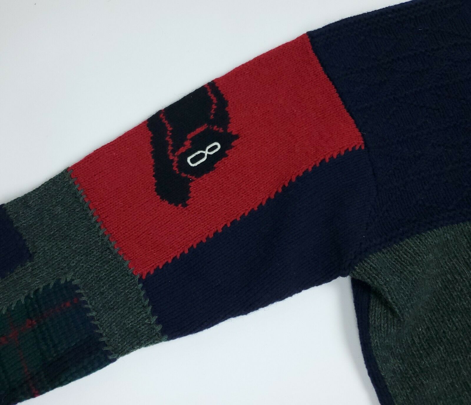 Polo Ralph Lauren Vintage Polo Ralph Lauren 9/11 FDNY Tribute Patchwork Knit Size US XXL / EU 58 / 5 - 9 Thumbnail