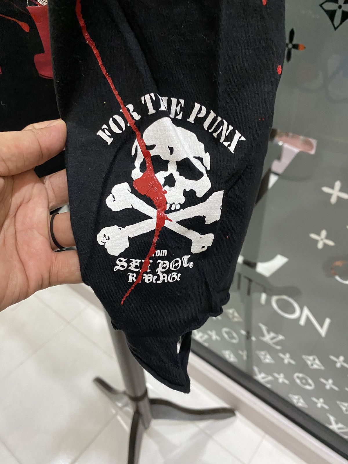 Japanese Brand × Vintage Vintage Sex Pot Revenge Punk Distress Shirt Size US M / EU 48-50 / 2 - 5 Thumbnail