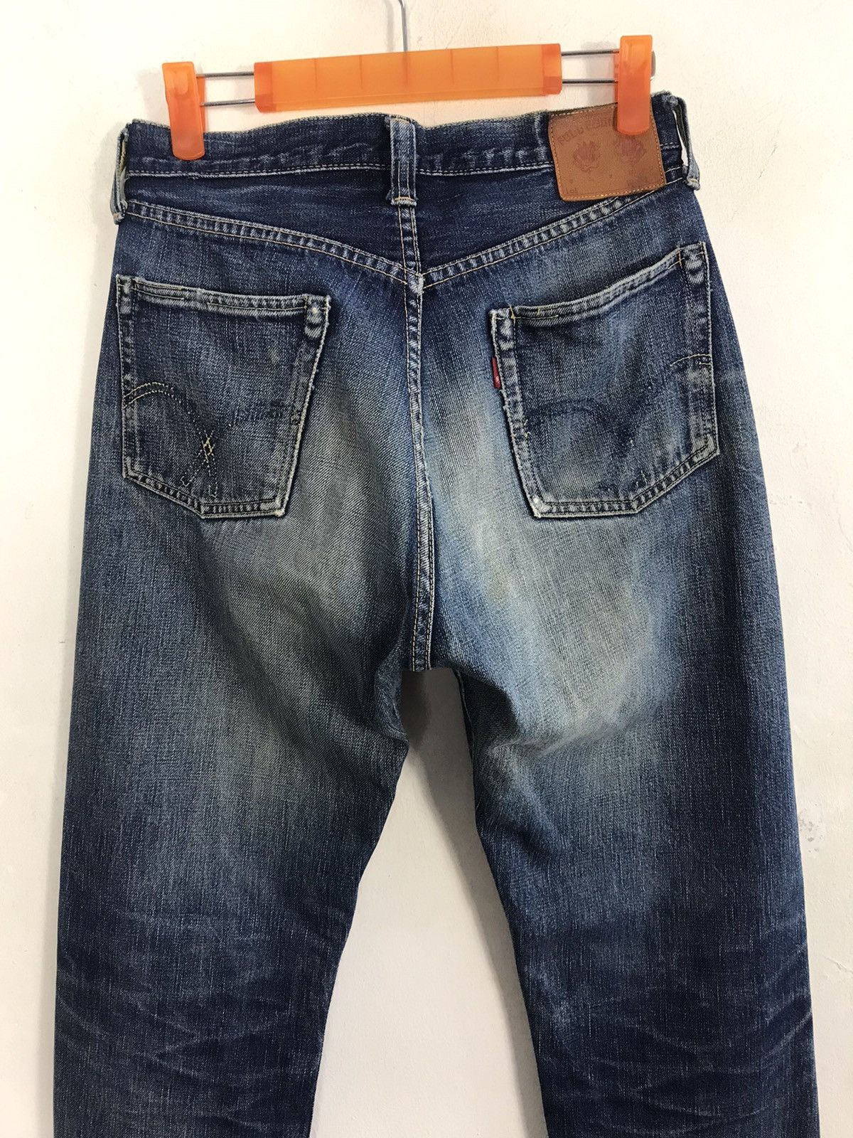 Full Count & Co. × Japanese Brand × Vintage Vintage Full Count & Co Distressed Selvedge Design Size US 28 / EU 44 - 12 Thumbnail