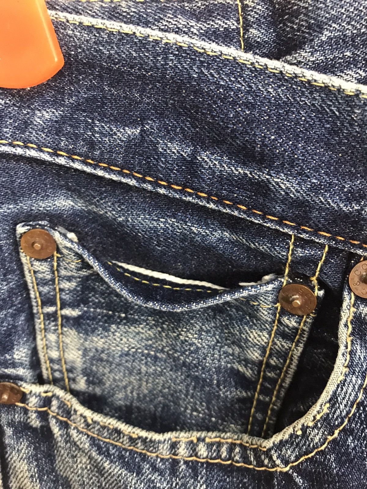 Full Count & Co. × Japanese Brand × Vintage Vintage Full Count & Co Distressed Selvedge Design Size US 28 / EU 44 - 9 Thumbnail