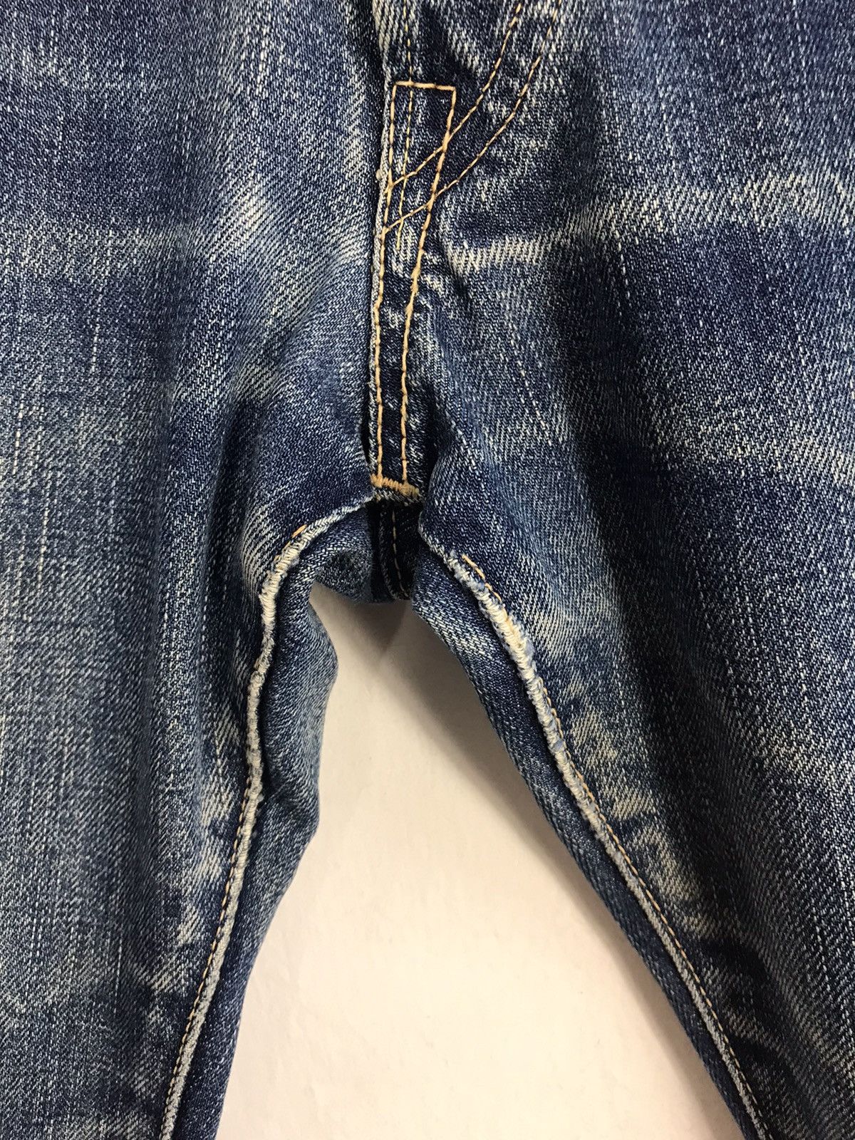 Full Count & Co. × Japanese Brand × Vintage Vintage Full Count & Co Distressed Selvedge Design Size US 28 / EU 44 - 11 Thumbnail