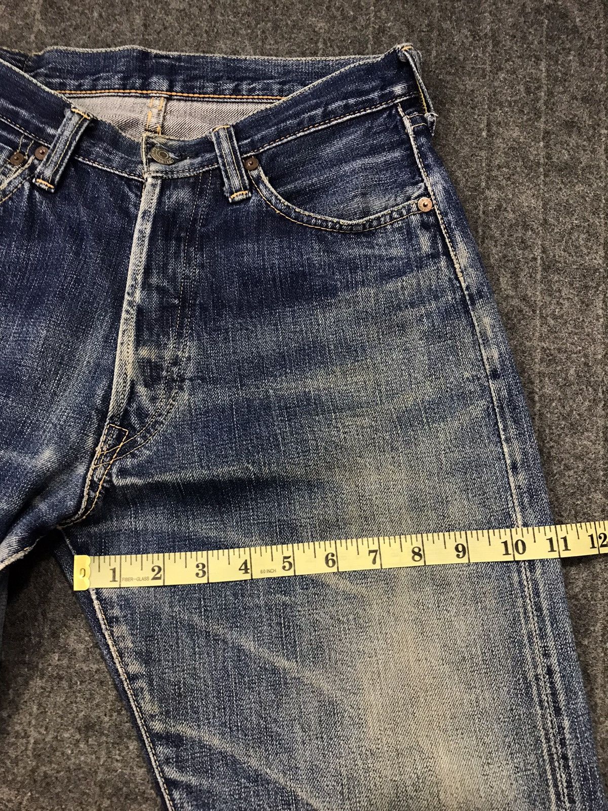 Full Count & Co. × Japanese Brand × Vintage Vintage Full Count & Co Distressed Selvedge Design Size US 28 / EU 44 - 20 Thumbnail