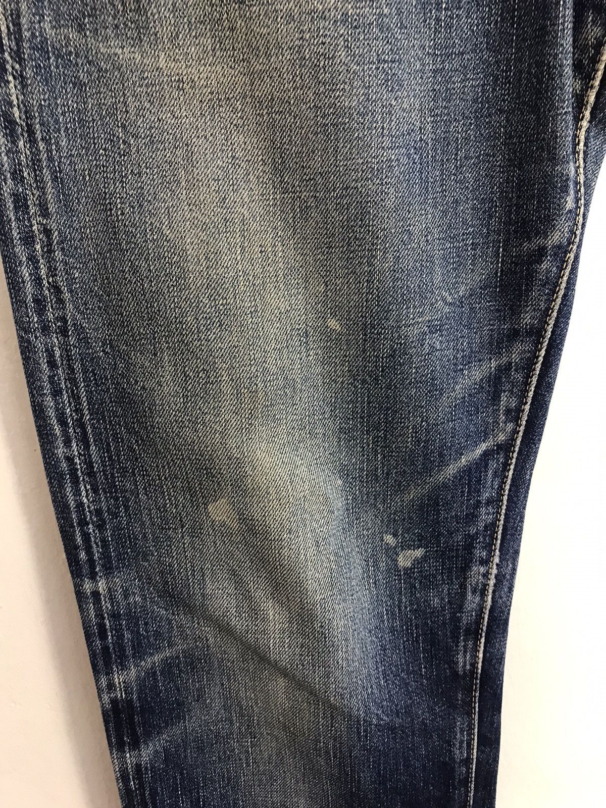 Full Count & Co. × Japanese Brand × Vintage Vintage Full Count & Co Distressed Selvedge Design Size US 28 / EU 44 - 10 Thumbnail
