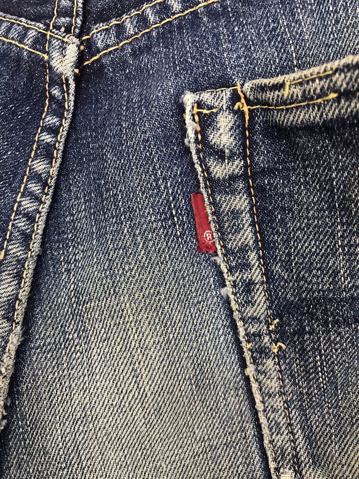 Full Count & Co. × Japanese Brand × Vintage Vintage Full Count & Co Distressed Selvedge Design Size US 28 / EU 44 - 14 Thumbnail
