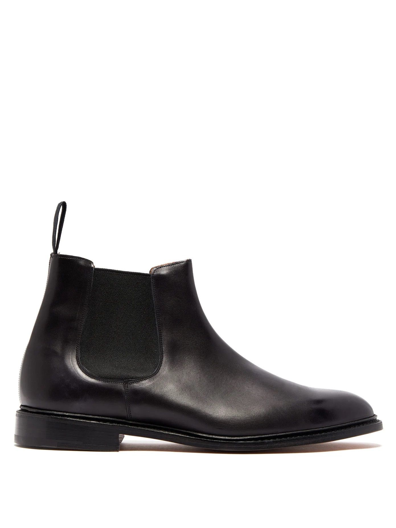 Trickers Tricker's Roxbury Chelsea Boots - Black Museum Calf Leather ...