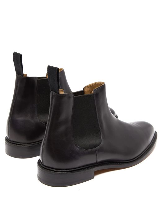 Trickers Tricker's Roxbury Chelsea Boots - Black Museum Calf