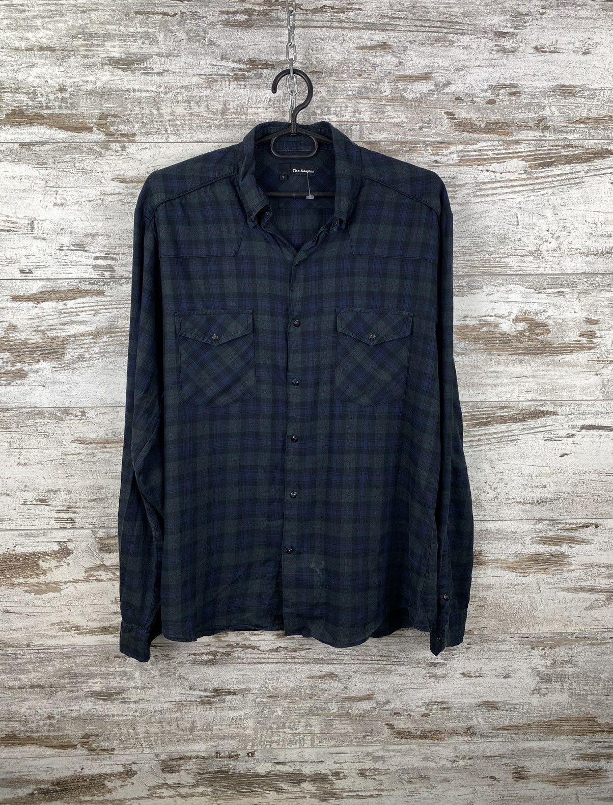 Japanese Brand Mens The Kooples shirt button up Luxury Japanese brand crazy Size US L / EU 52-54 / 3 - 1 Thumbnail