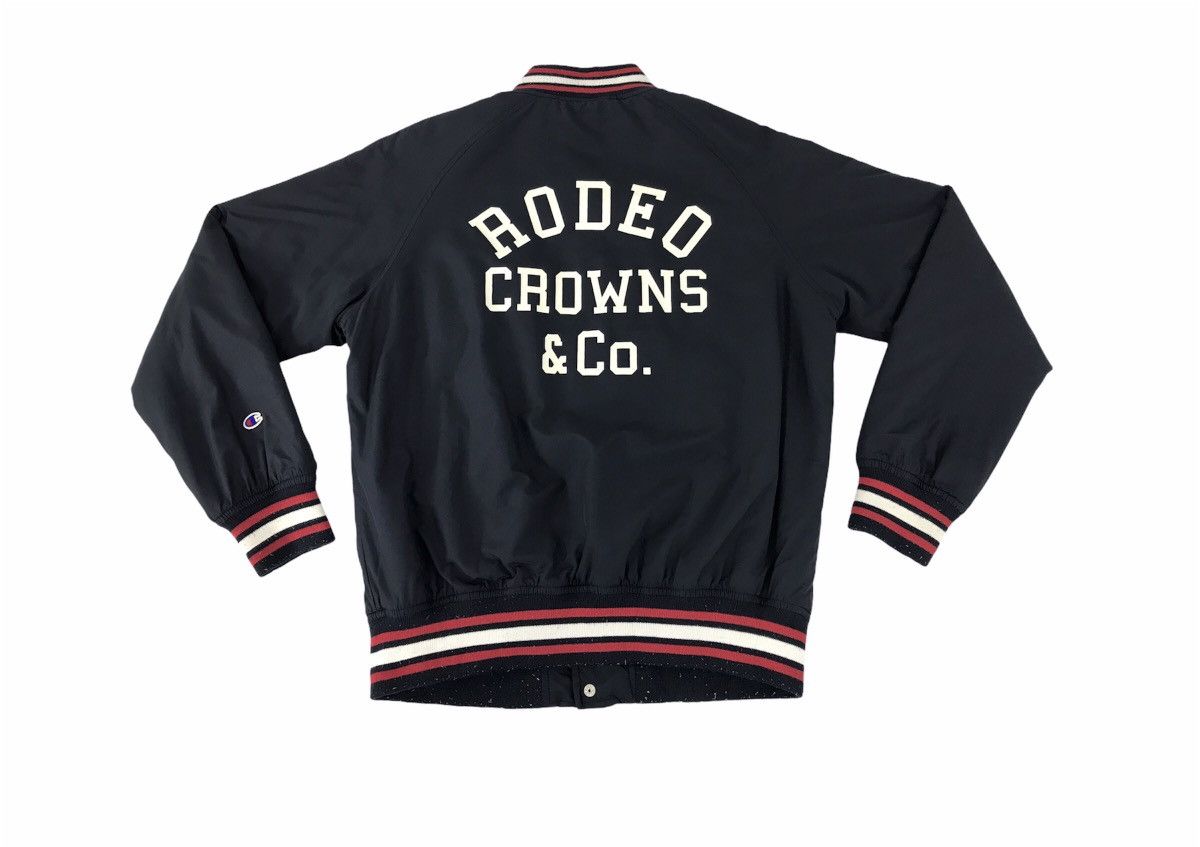 Champion × Japanese Brand Vintage Jacket Champion Big Logo Cros Rodeo Crowns & Co Size US M / EU 48-50 / 2 - 2 Thumbnail