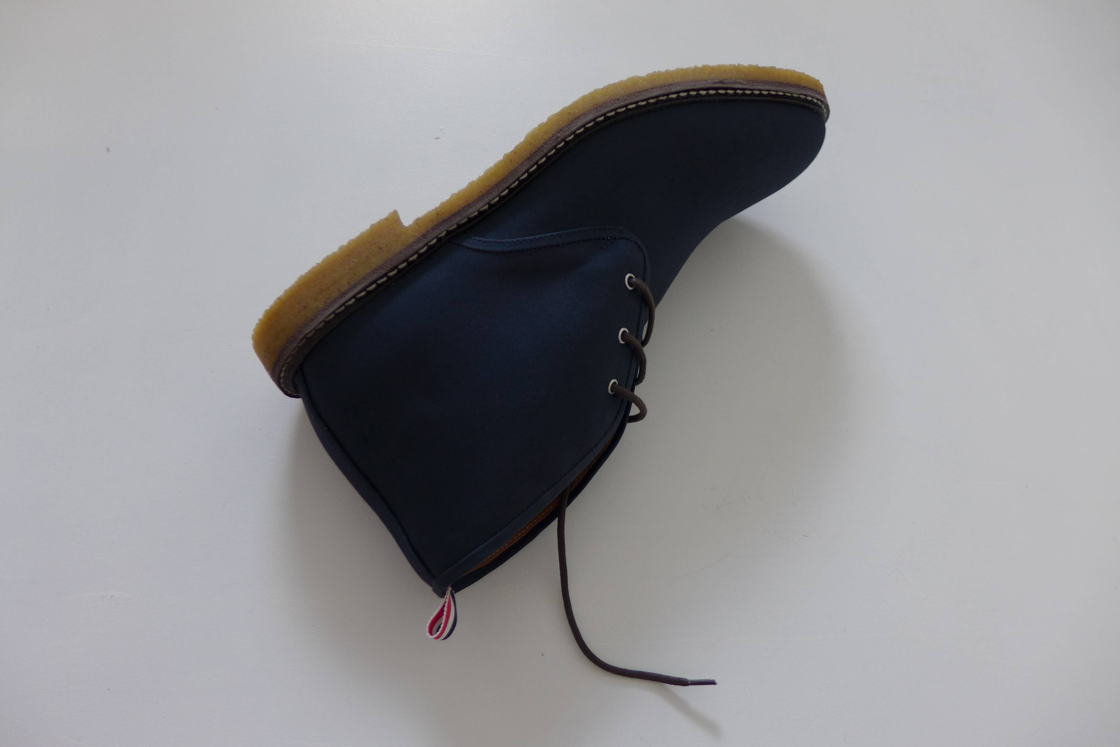 Thom Browne Thom Browne Chukka Desert Boots -- Navy Canvas Size US 11 / EU 44 - 9 Thumbnail