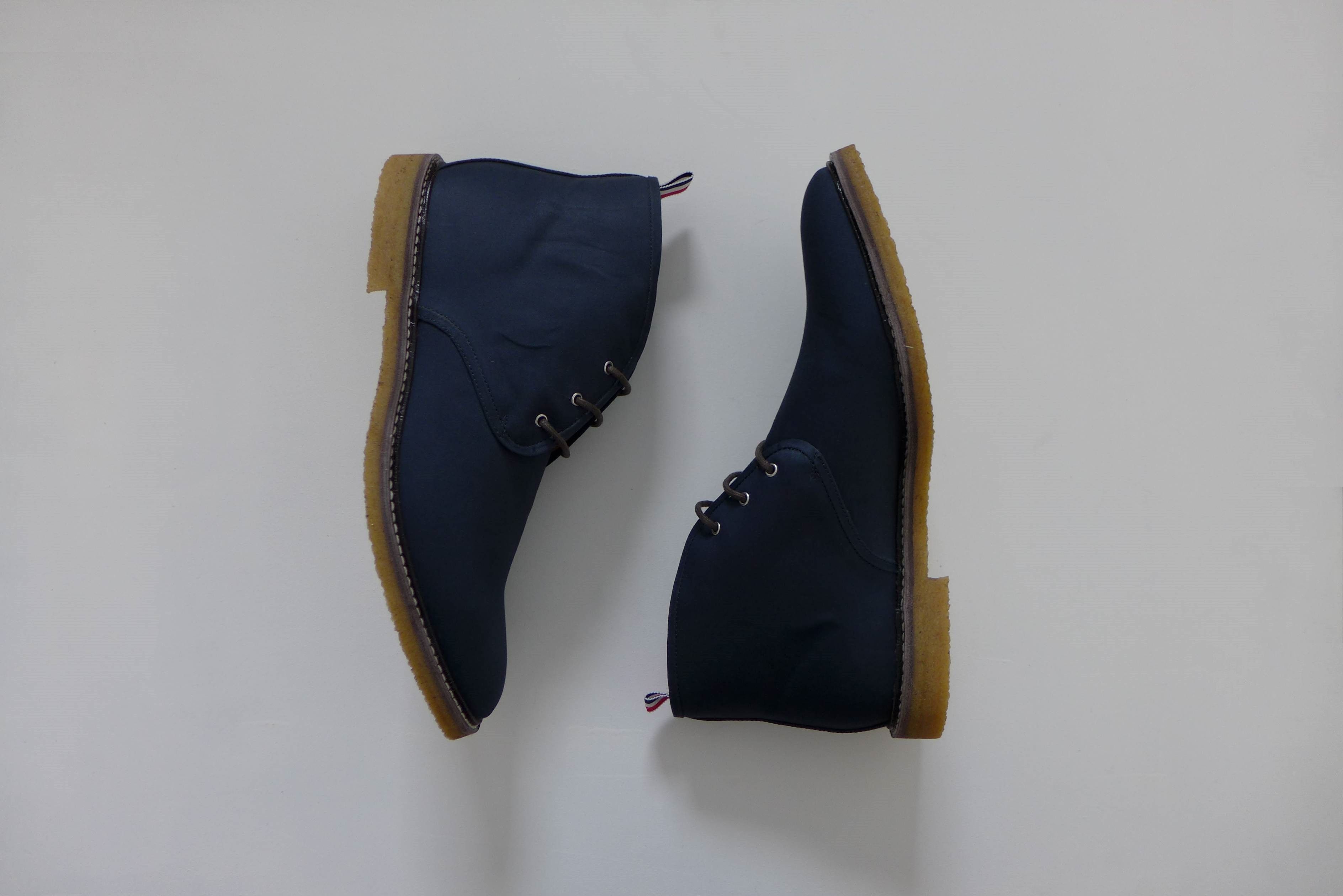 Thom Browne Thom Browne Chukka Desert Boots -- Navy Canvas Size US 11 / EU 44 - 6 Thumbnail
