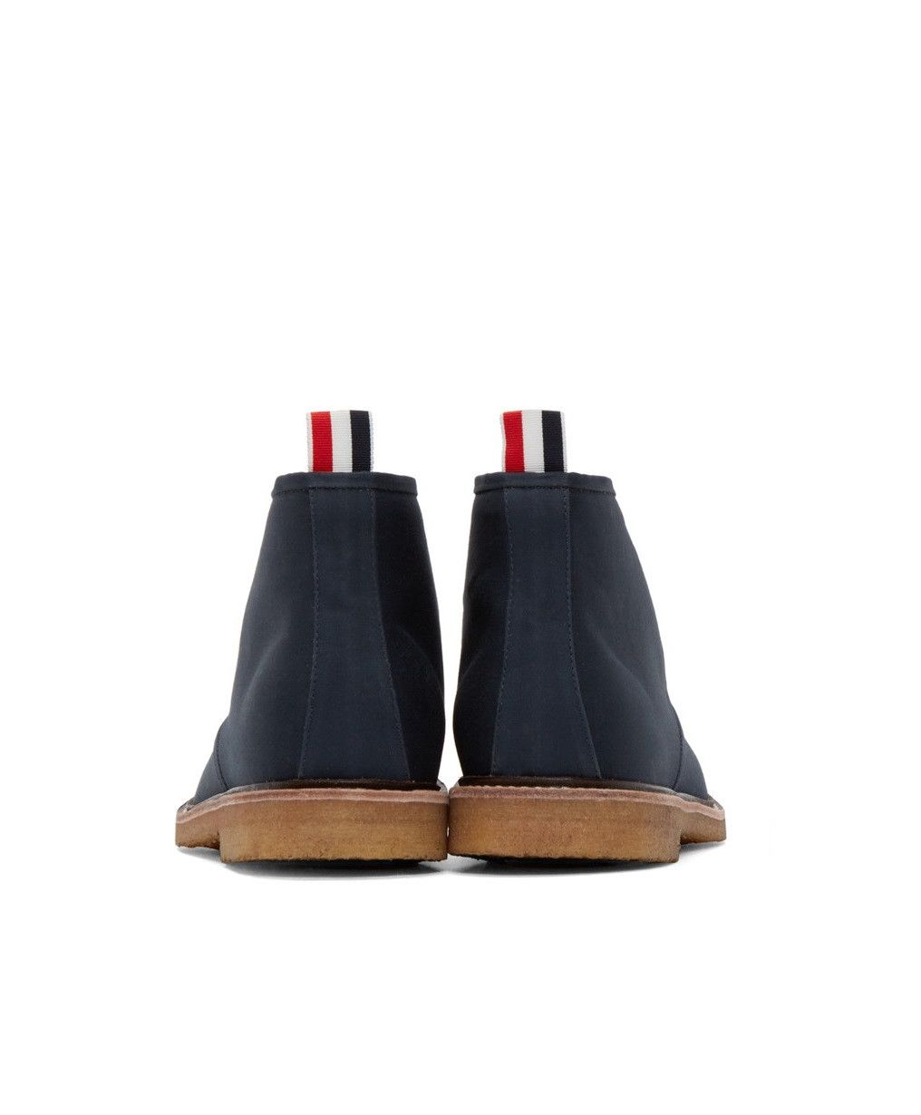 Thom Browne Thom Browne Chukka Desert Boots -- Navy Canvas Size US 11 / EU 44 - 3 Thumbnail