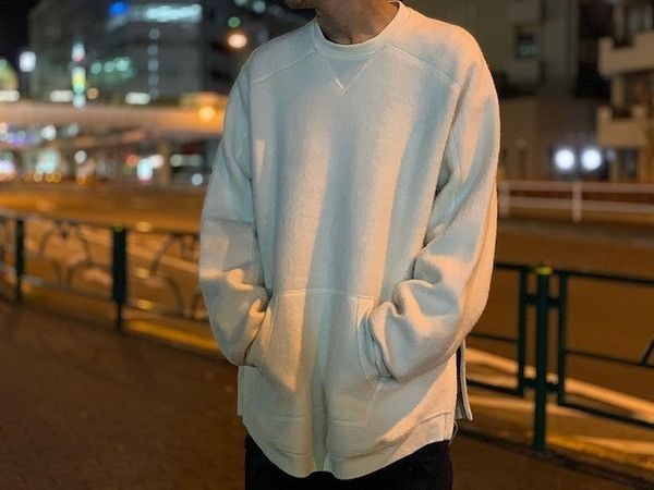 Maison Margiela Margiela FW17 Oversized Sweatshirt - Black Wool Fleece Size US XL / EU 56 / 4 - 13 Thumbnail