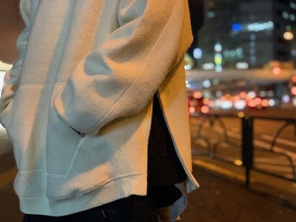 Maison Margiela Margiela FW17 Oversized Sweatshirt - Black Wool Fleece Size US XL / EU 56 / 4 - 15 Thumbnail
