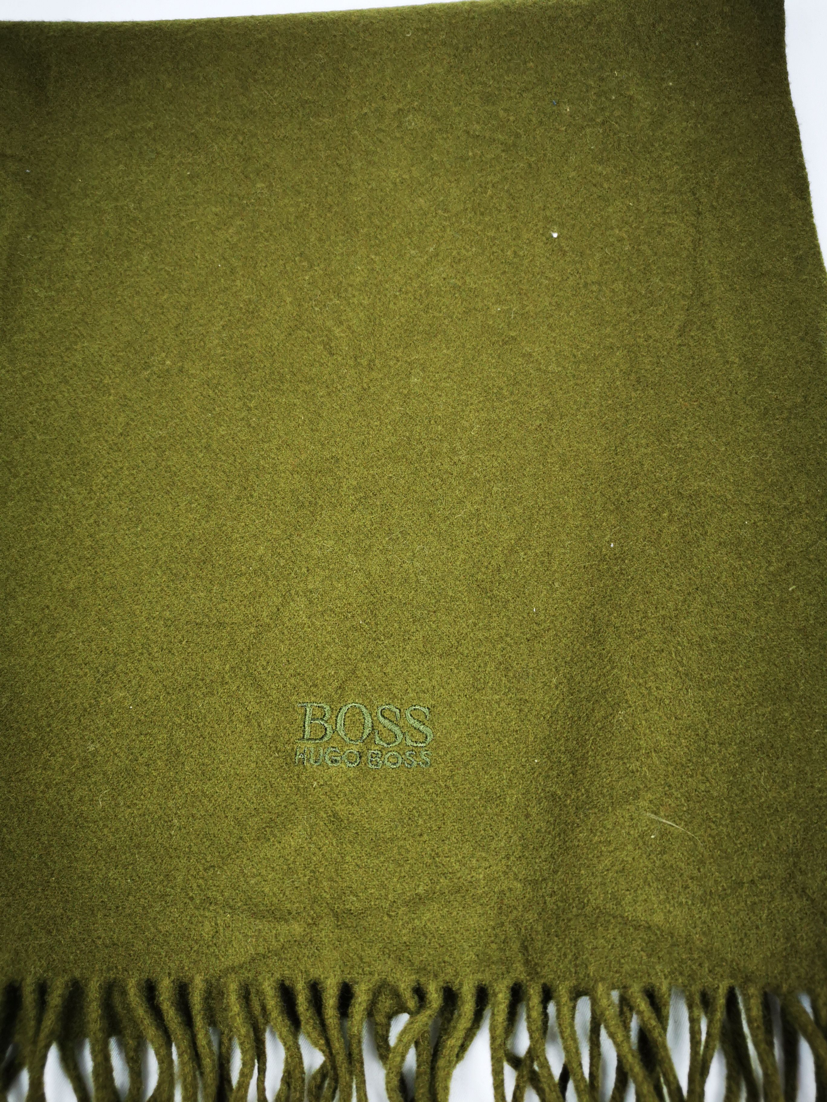 Vintage Hugo boss scarf muffler Size ONE SIZE - 6 Thumbnail