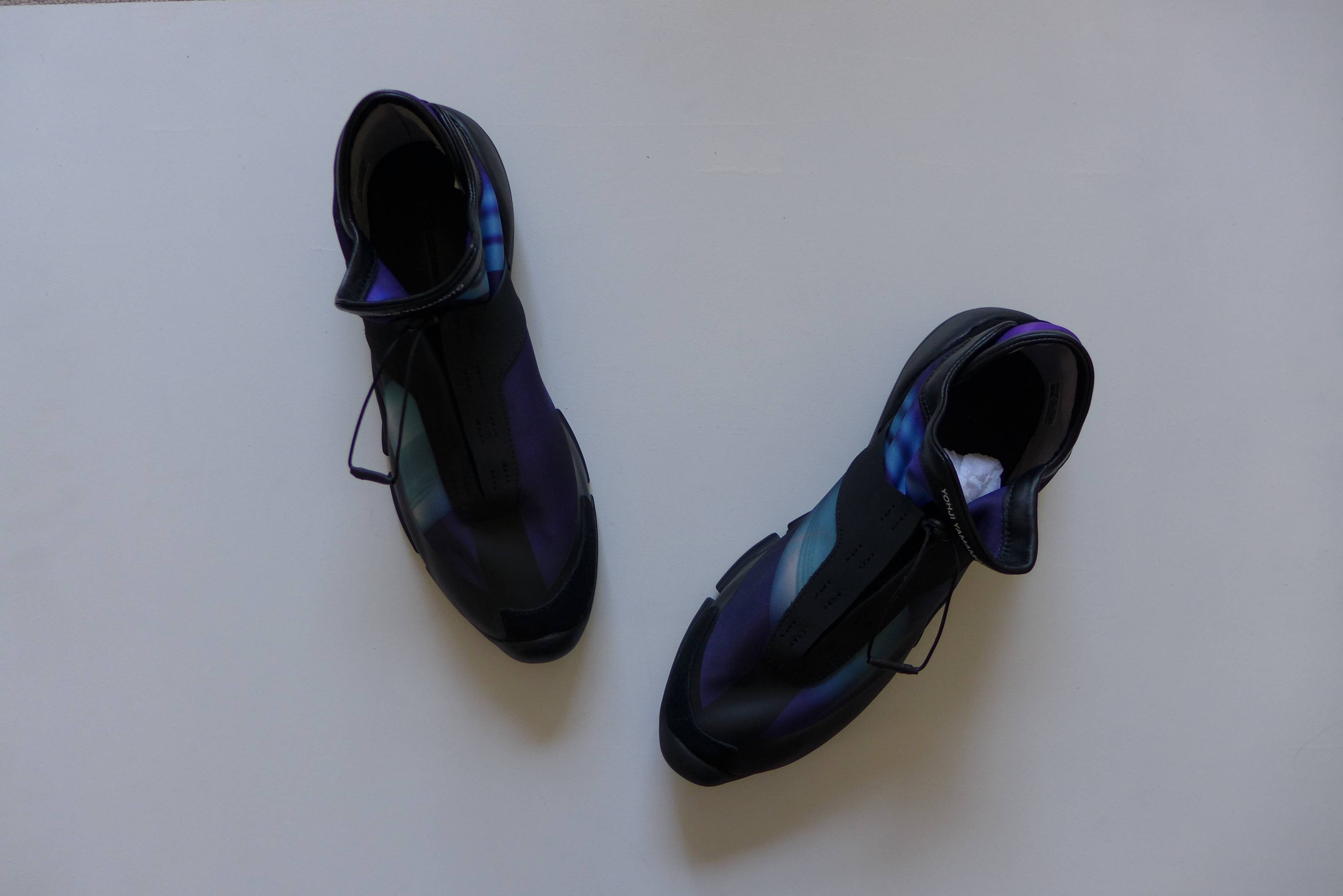 Y-3 Y-3 Yohji Future Low Sneakers - AOP/Black Size US 9.5 / EU 42-43 - 8 Thumbnail