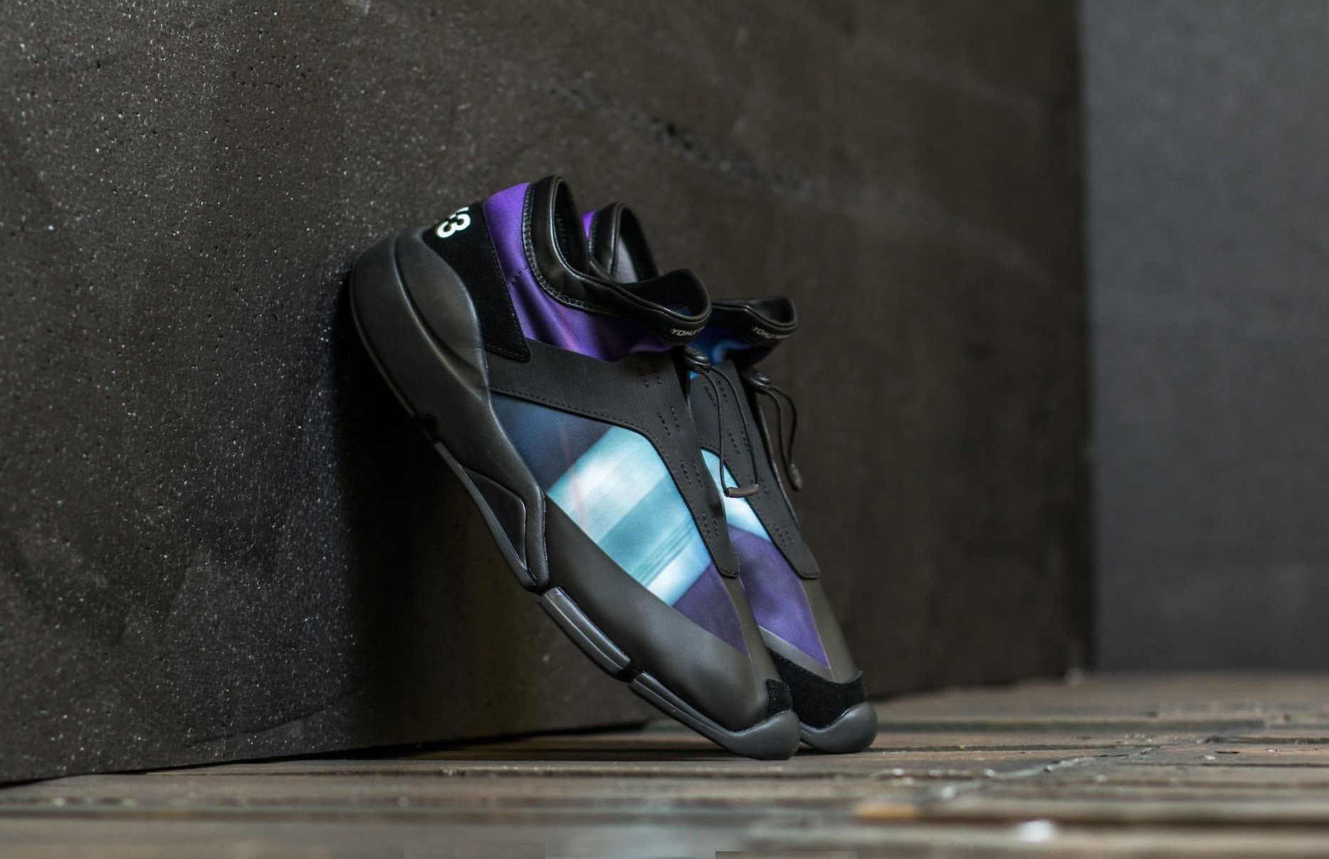 Y-3 Y-3 Yohji Future Low Sneakers - AOP/Black Size US 10.5 / EU 43-44 - 1 Thumbnail