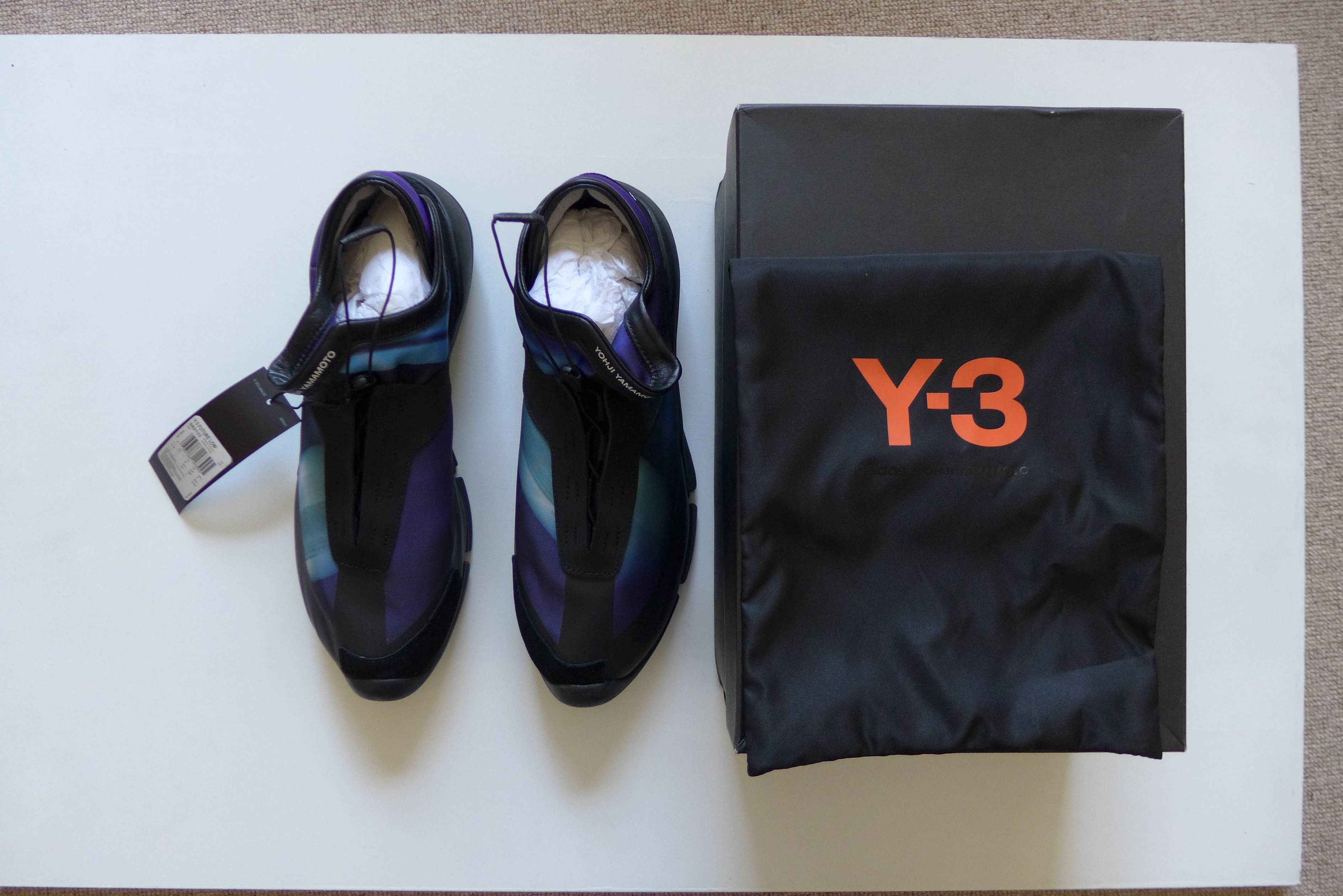 Y-3 Y-3 Yohji Future Low Sneakers - AOP/Black Size US 10.5 / EU 43-44 - 15 Thumbnail
