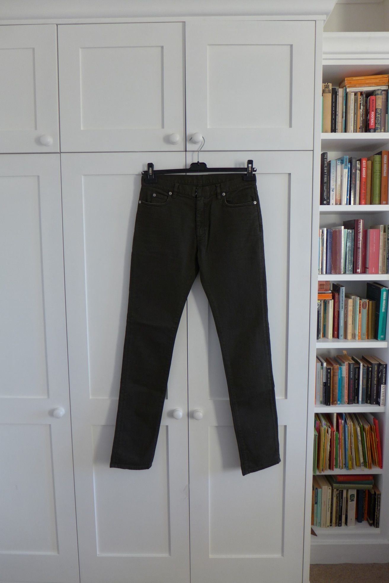 Maison Margiela Margiela FW16 Dark Green Denim Jeans Size US 30 / EU 46 - 1 Thumbnail