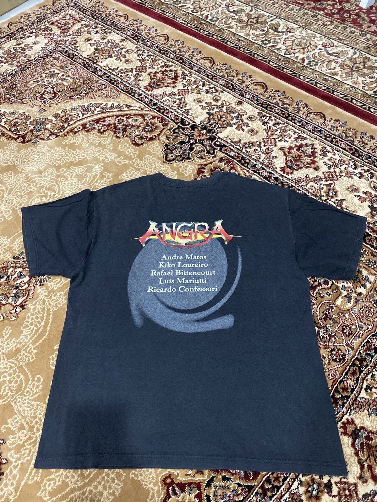 Band Tees × Vintage Vintage 90’s Angra- Angels Cry Album T-Shirt Size US L / EU 52-54 / 3 - 8 Thumbnail