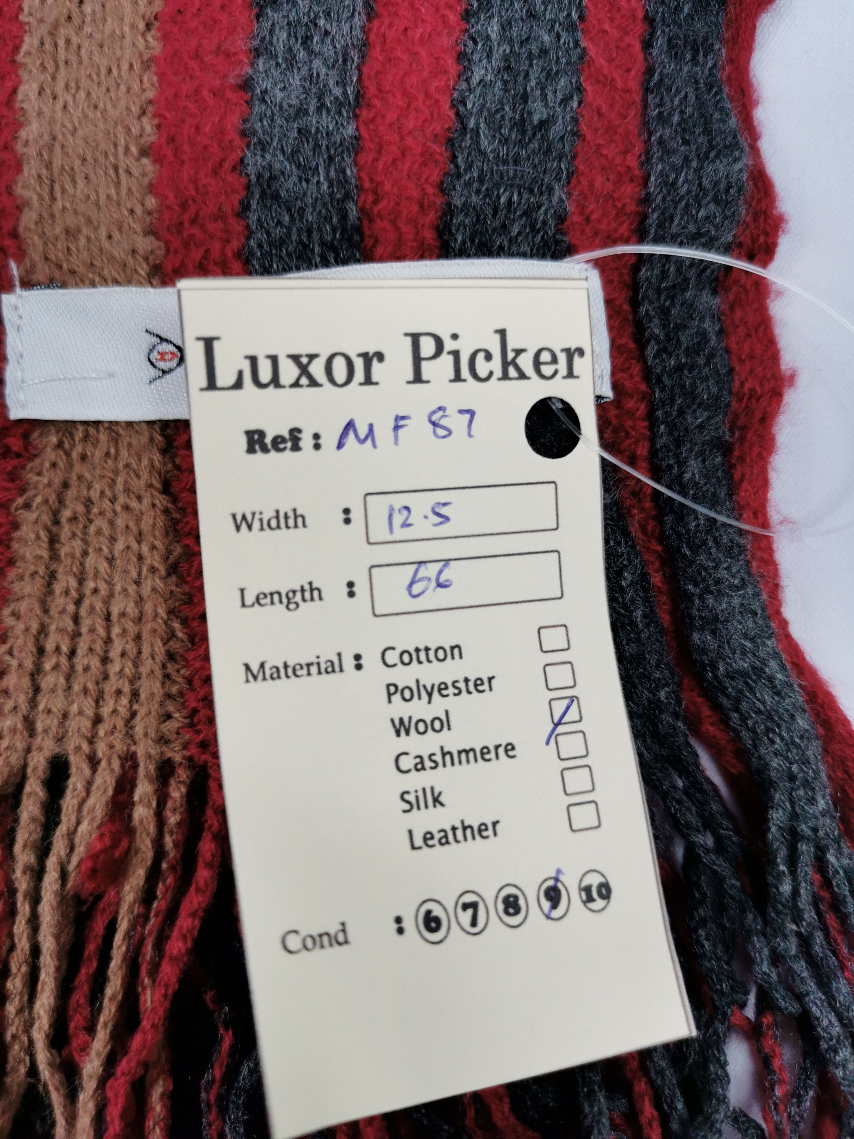 Vintage Dunlop scarf muffler Size ONE SIZE - 4 Thumbnail