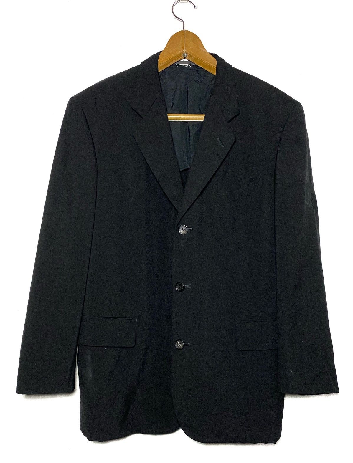 Comme des Garcons Comme des Garçons Homme Wool Blazer Jacket Size US M / EU 48-50 / 2 - 1 Thumbnail