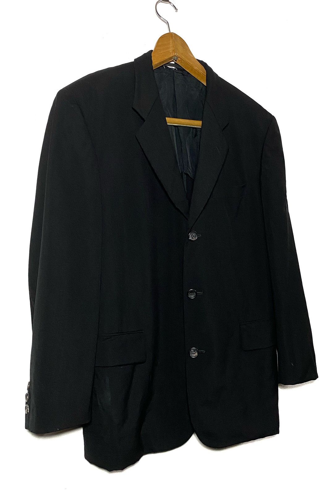 Comme des Garcons Comme des Garçons Homme Wool Blazer Jacket Size US M / EU 48-50 / 2 - 2 Thumbnail