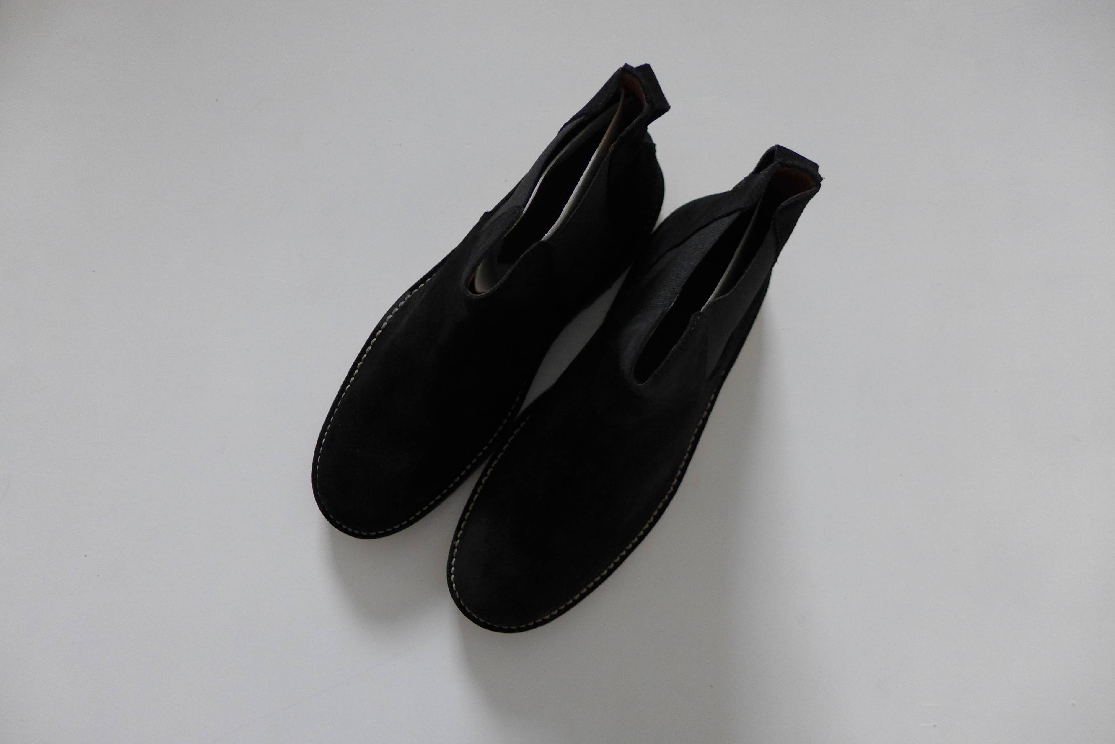 Folk Folk Brandon Chelsea Boots - Black Suede Size US 12 / EU 45 - 4 Thumbnail