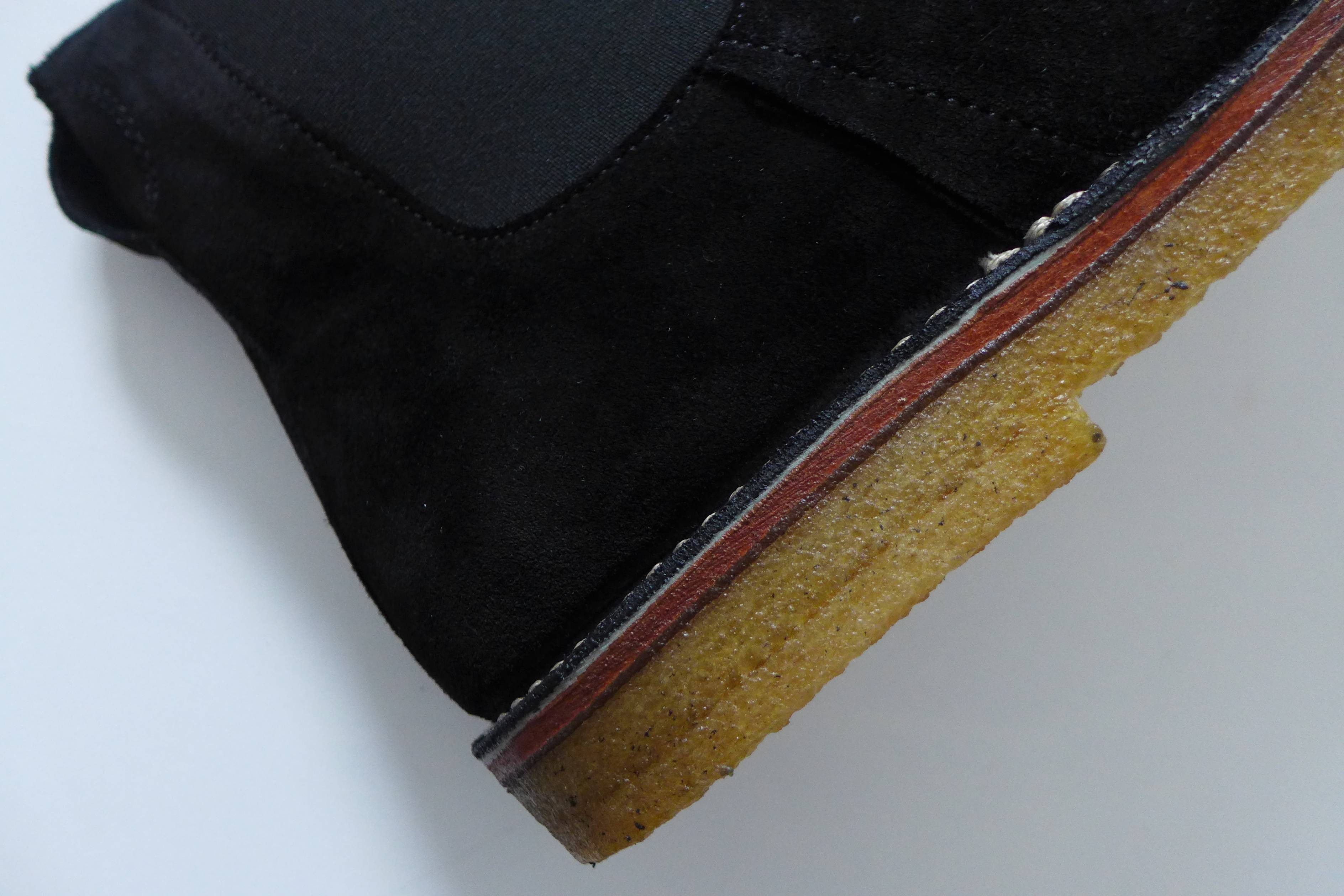 Folk Folk Brandon Chelsea Boots - Black Suede Size US 12 / EU 45 - 6 Thumbnail