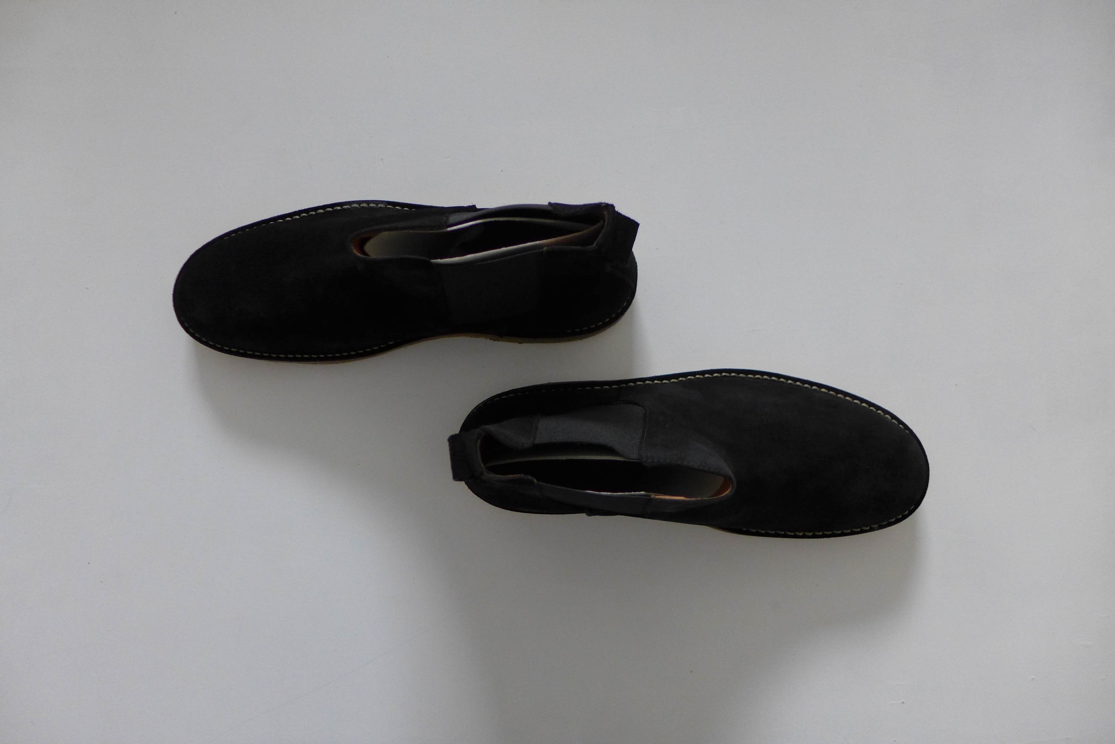 Folk Folk Brandon Chelsea Boots - Black Suede Size US 12 / EU 45 - 5 Thumbnail