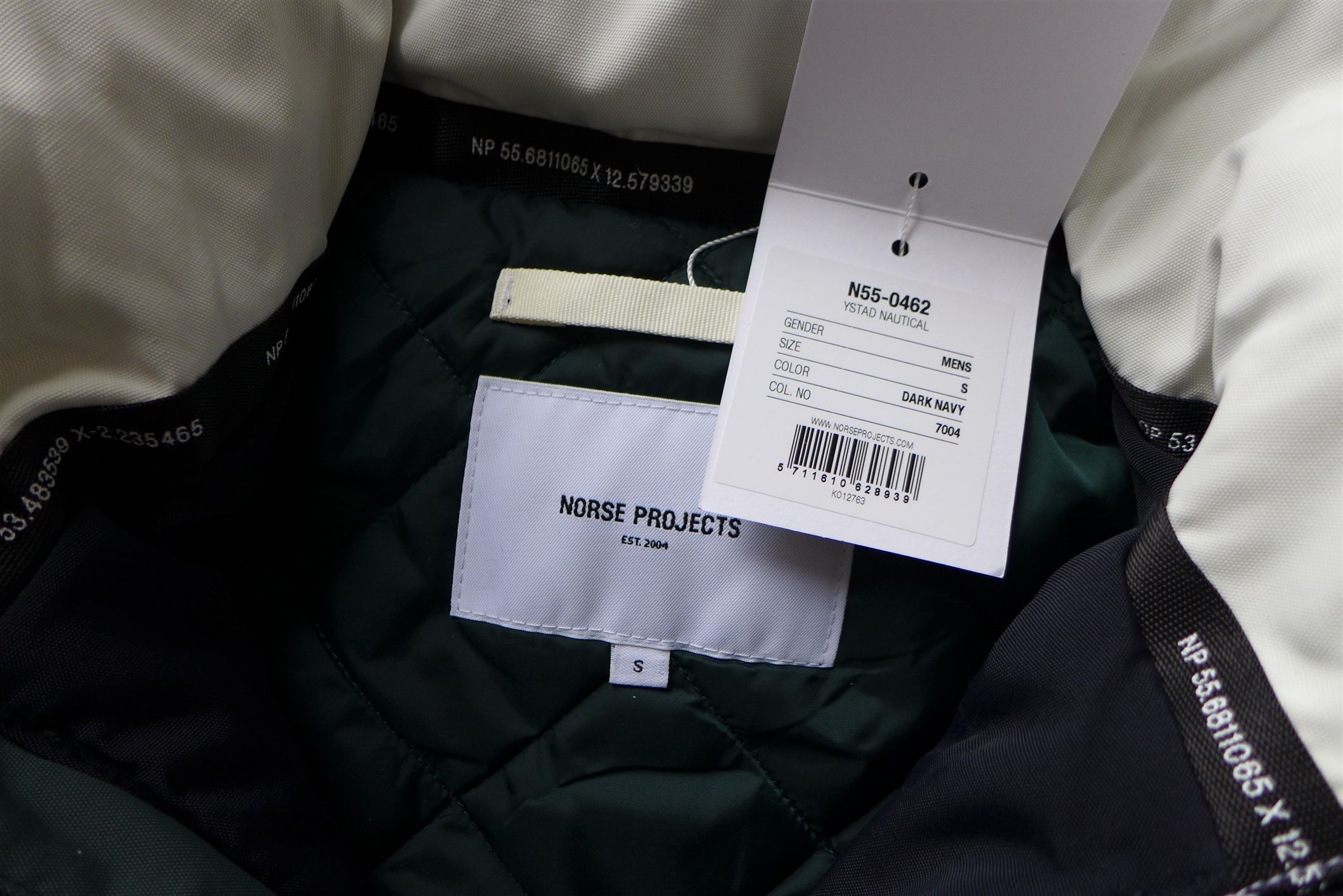 Norse Projects Norse Projects Ystad Nautical Jacket - Dark Navy Size US S / EU 44-46 / 1 - 14 Thumbnail