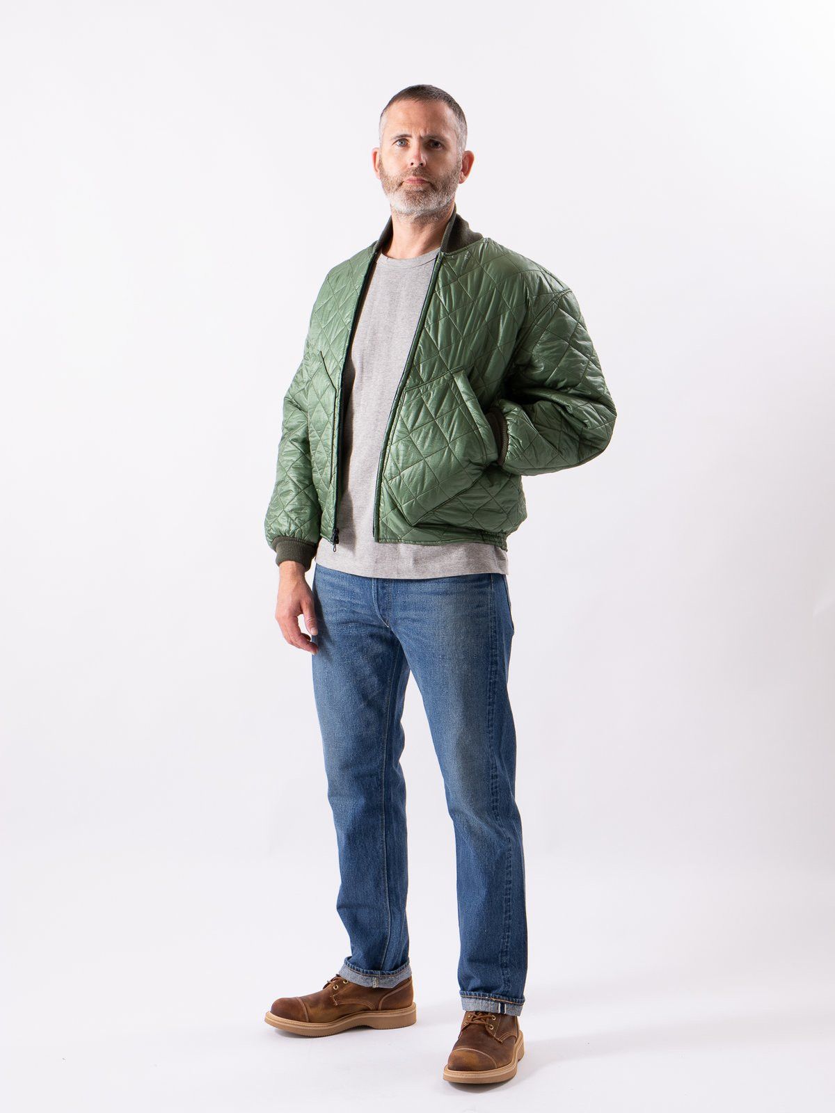Monitaly Monitaly Skyliner Jacket - Zigzag Dotera Fill 7oz Green Size US L / EU 52-54 / 3 - 5 Thumbnail