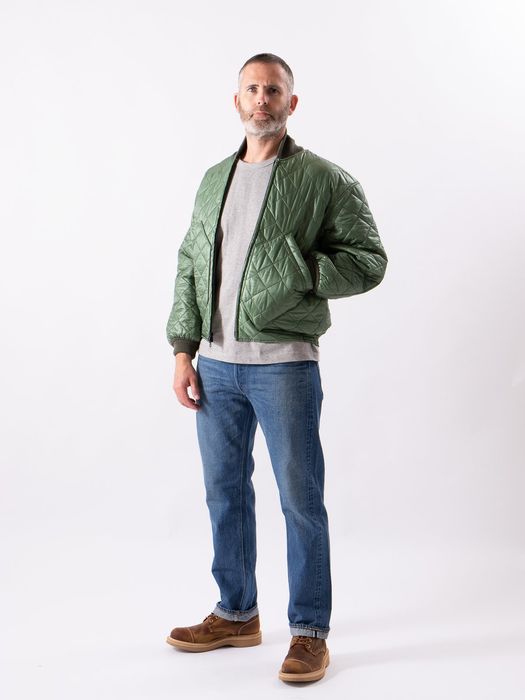 Monitaly Monitaly Skyliner Jacket - Zigzag Dotera Fill 7oz Green