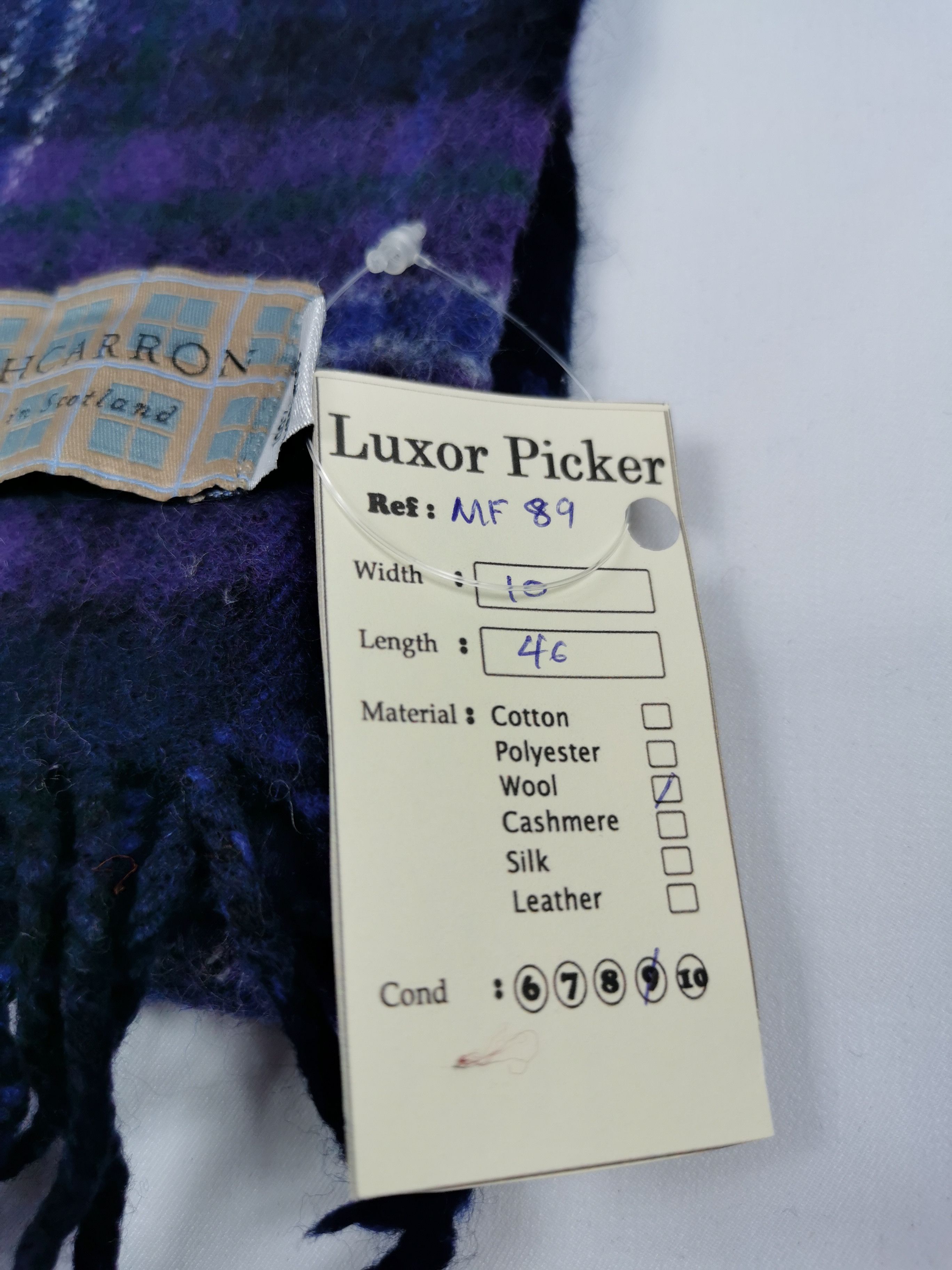Vintage Lochcarron scarf muffler Size ONE SIZE - 5 Thumbnail