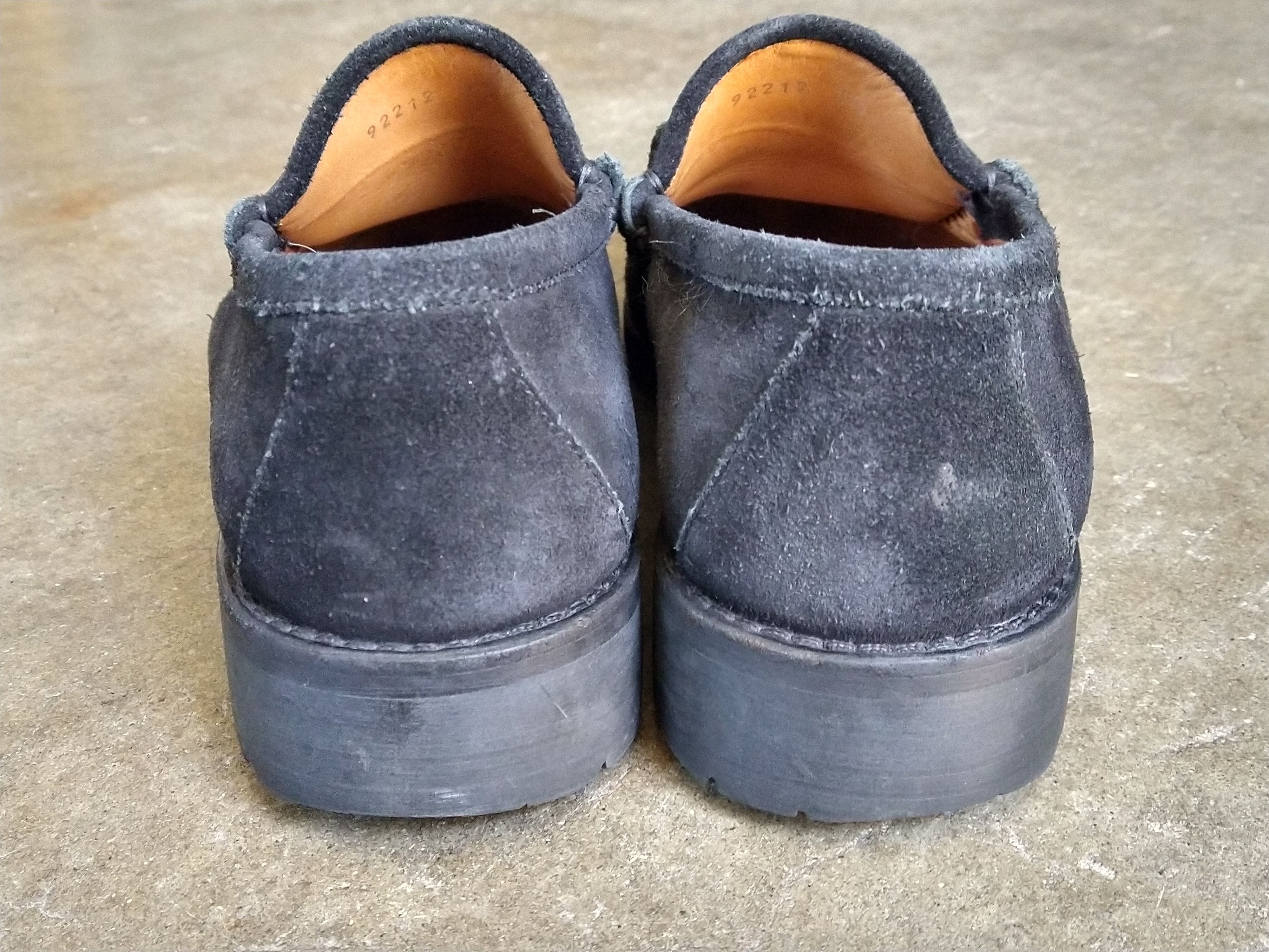 Gucci Gucci Horsebit Loafers 7.5 Black Suede Chunky Buckle Size US 7.5 / EU 40-41 - 14 Thumbnail