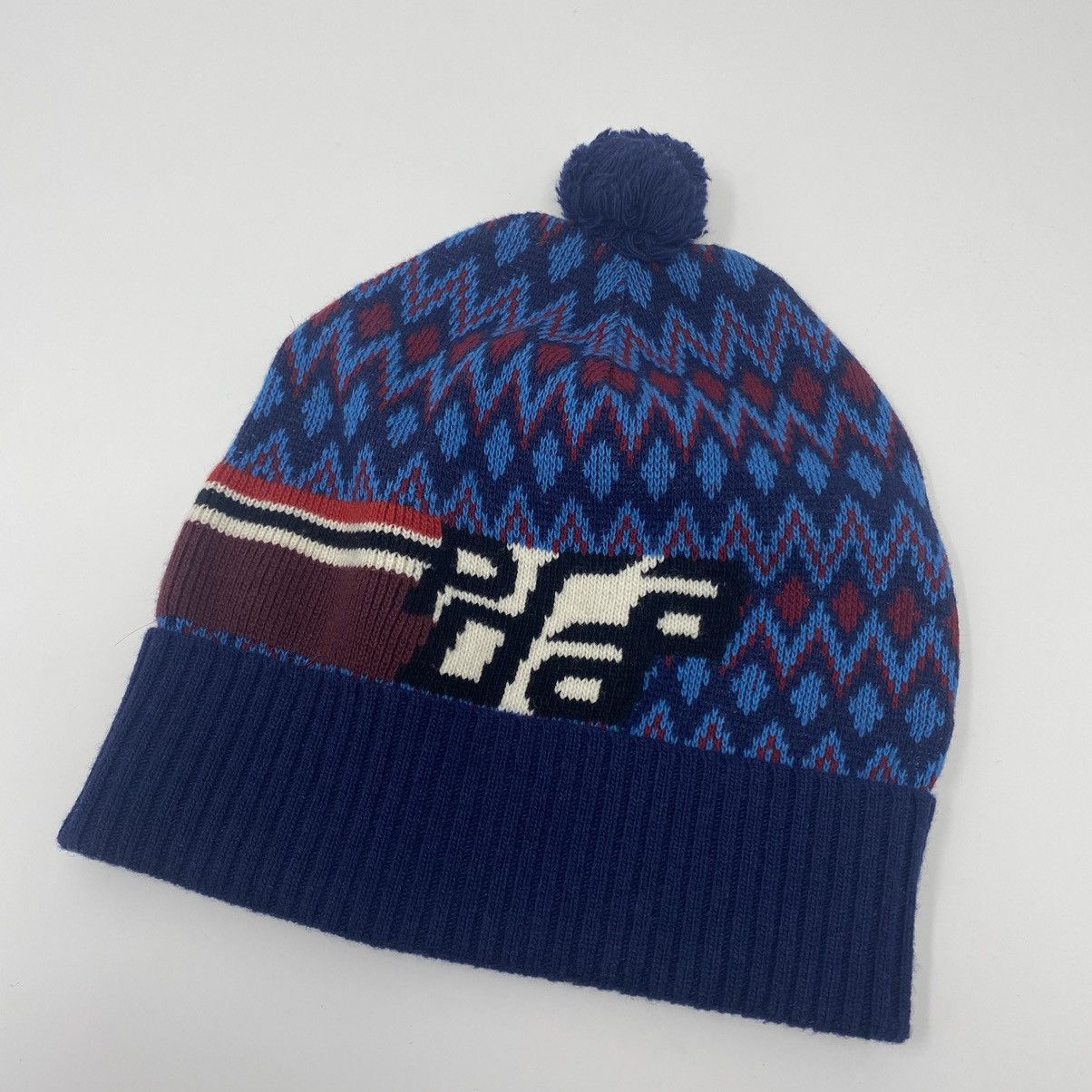 Prada PRADA Jacquard Logo Beanie Size ONE SIZE - 1 Thumbnail