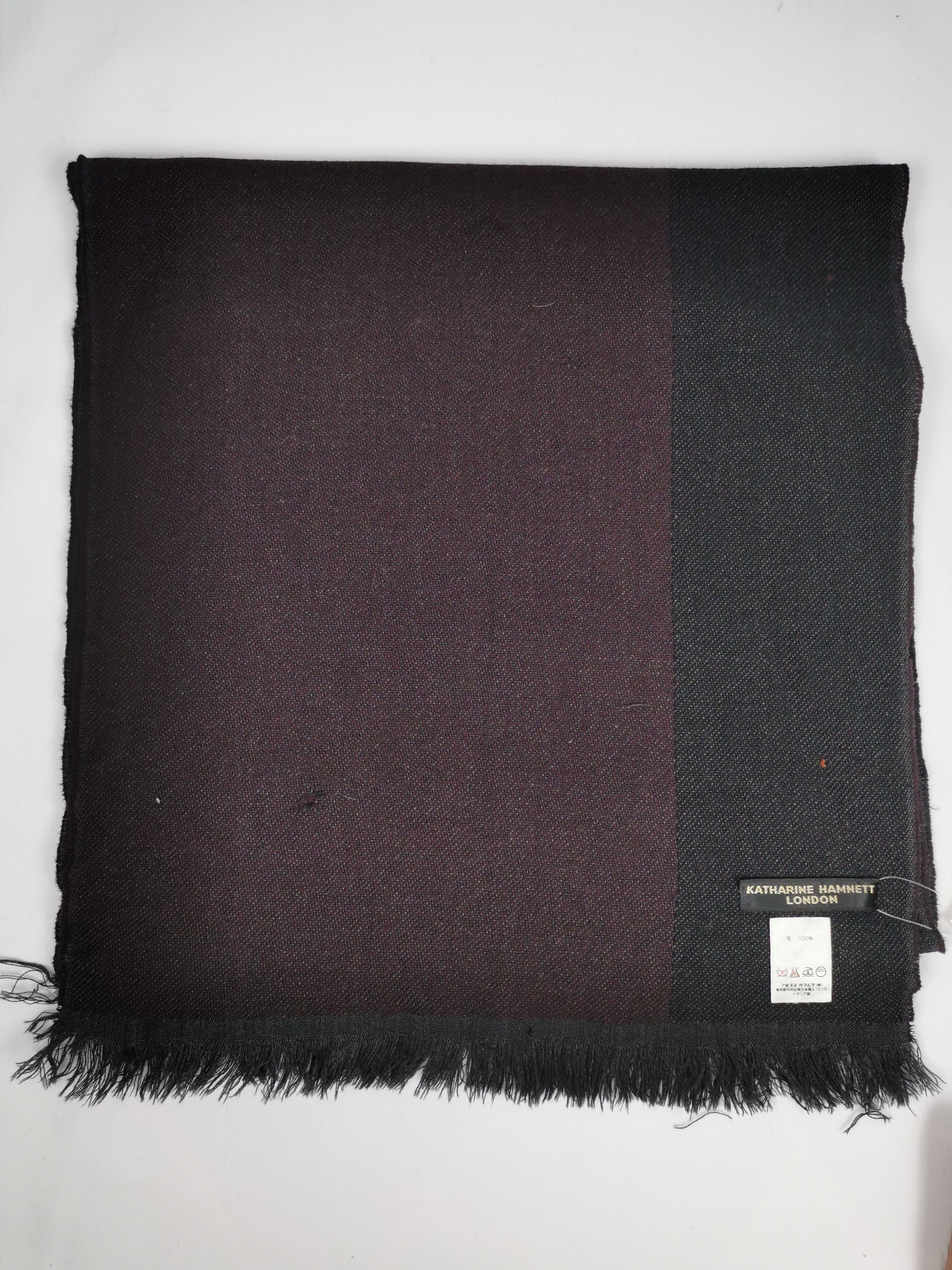 Katharine Hamnett London × Vintage Katharine Hamnett london scarf Size ONE SIZE - 2 Thumbnail