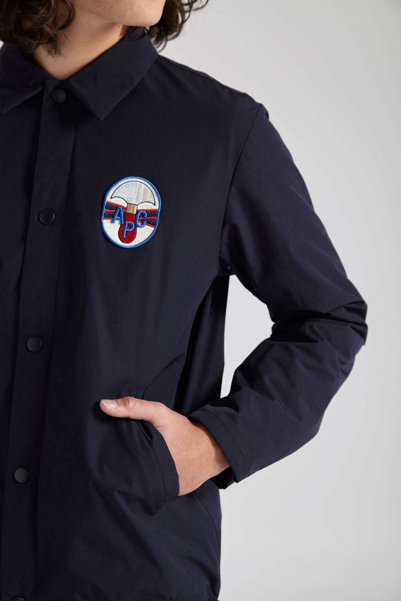 A.P.C. A.P.C. Saul Jacket - Dark Navy Size US XL / EU 56 / 4 - 4 Thumbnail